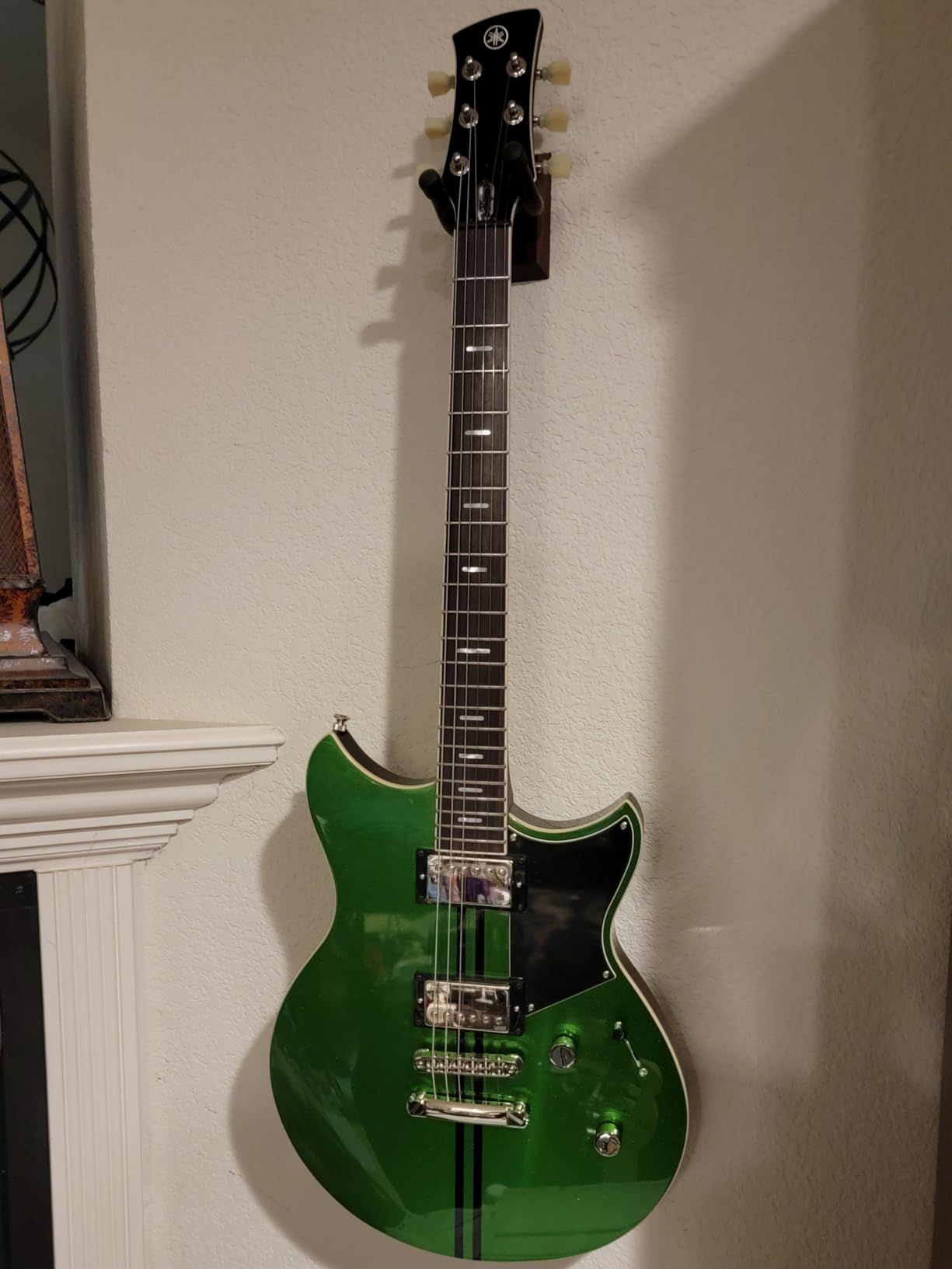 Yamaha Revstar Standard RSS20 FGR Electric Guitar with Gig Bag, Flash Green customer photo 2