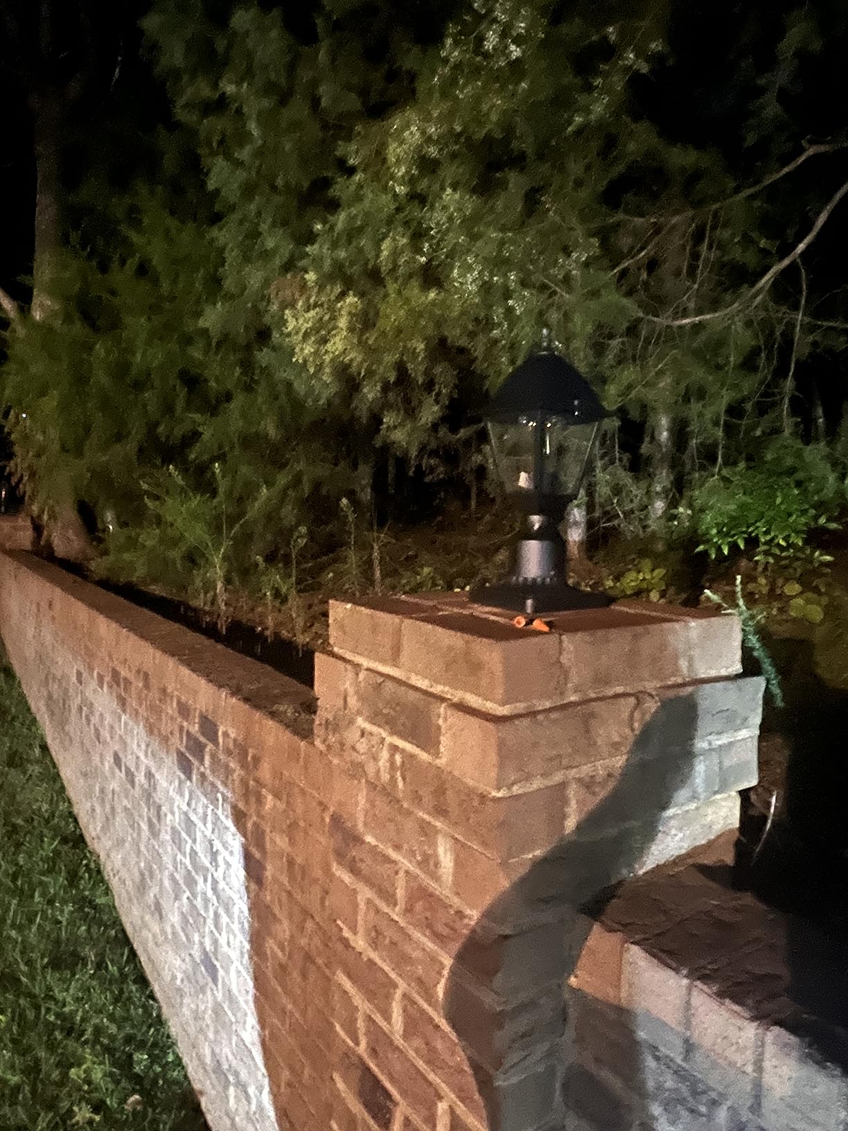 Dusk to Dawn Outdoor Post Lights, Waterproof Post Lamps with Pier Mount customer photo 2