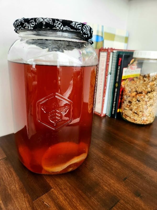 Craft A Brew - Kombucha Jar with Dispensing Valve - For Kombucha Fermentation - Includes Custom Cloth Cover- Proprietary Design customer photo 1