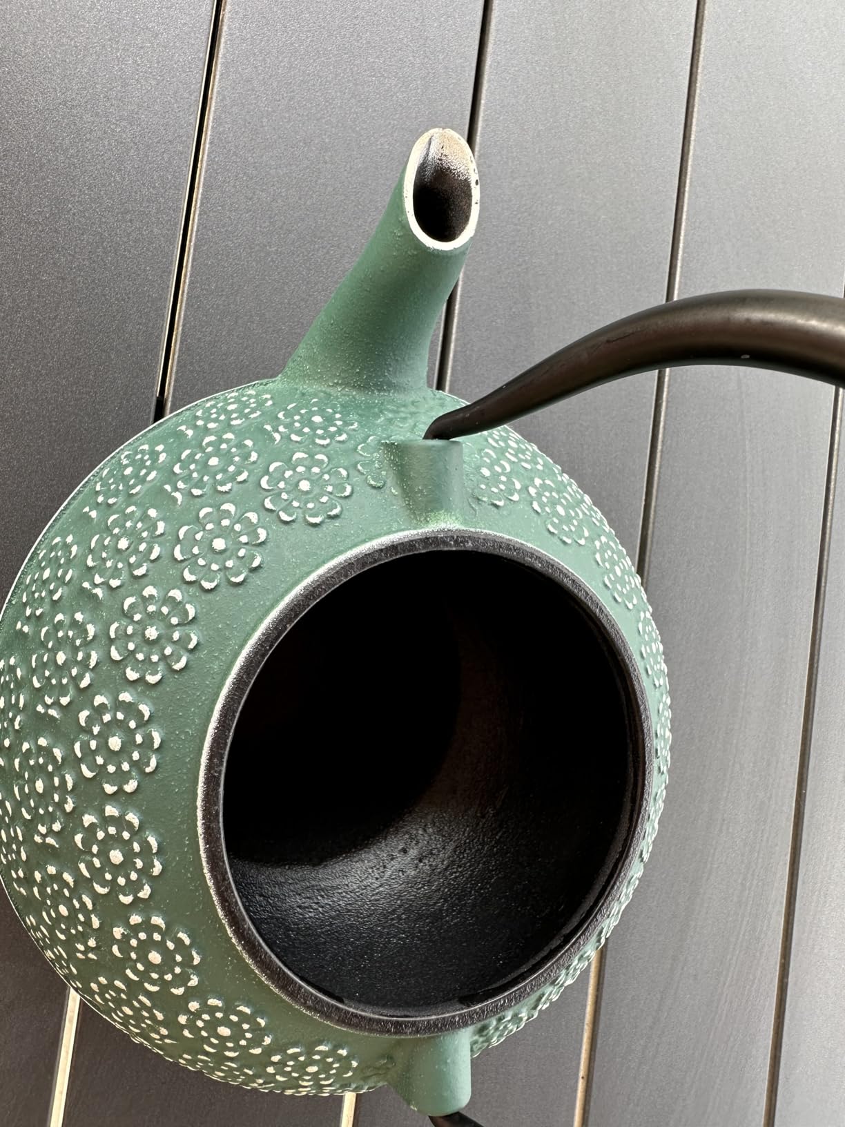 Sotya Cast Iron Tea Pot with Infusers for Loose Tea, 40oz Japanese Tetsubin customer photo 1