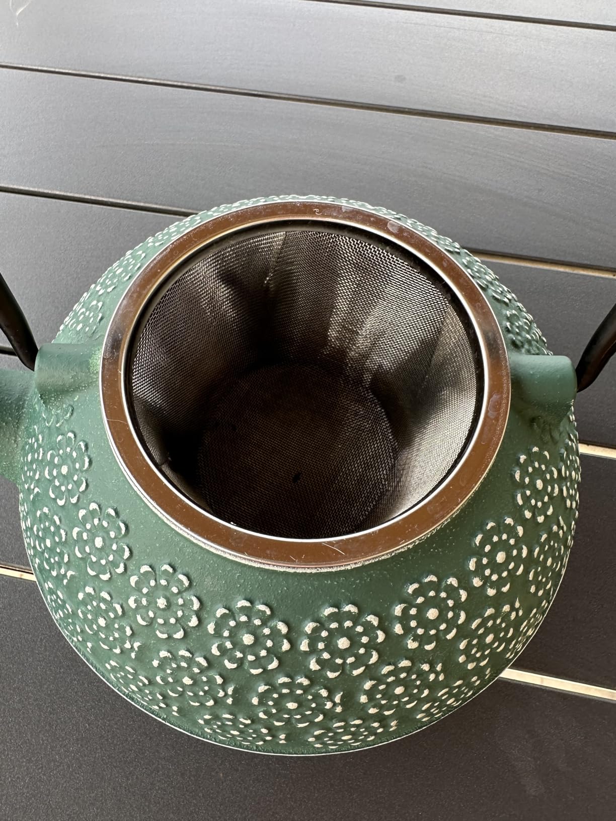 Sotya Cast Iron Tea Pot with Infusers for Loose Tea, 40oz Japanese Tetsubin customer photo 2