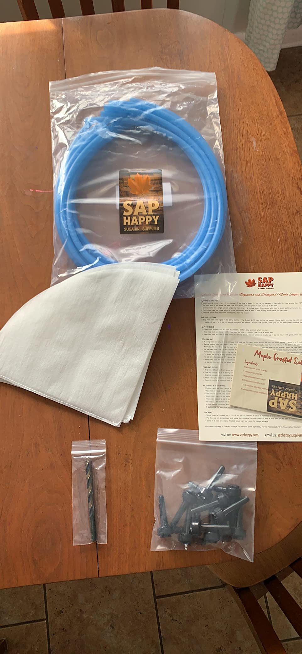 Sap Happy Ultimate Maple Syrup Tapping Kit - 10 Taps for Maple Trees customer photo 1