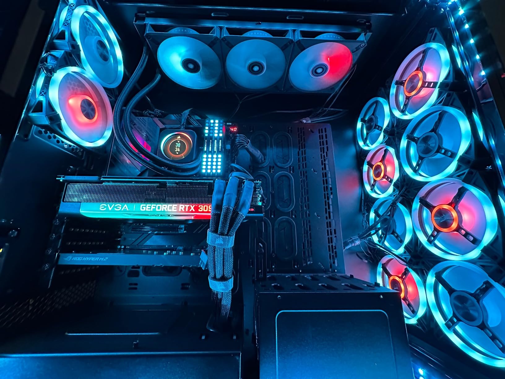 CORSAIR DOMINATOR PLATINUM RGB DDR5 RAM 64GB (2x32GB) 5200MHz CL40 Intel XMP iCUE Compatible Computer Memory - Black (CMT64GX5M2B5200C40) customer photo 2