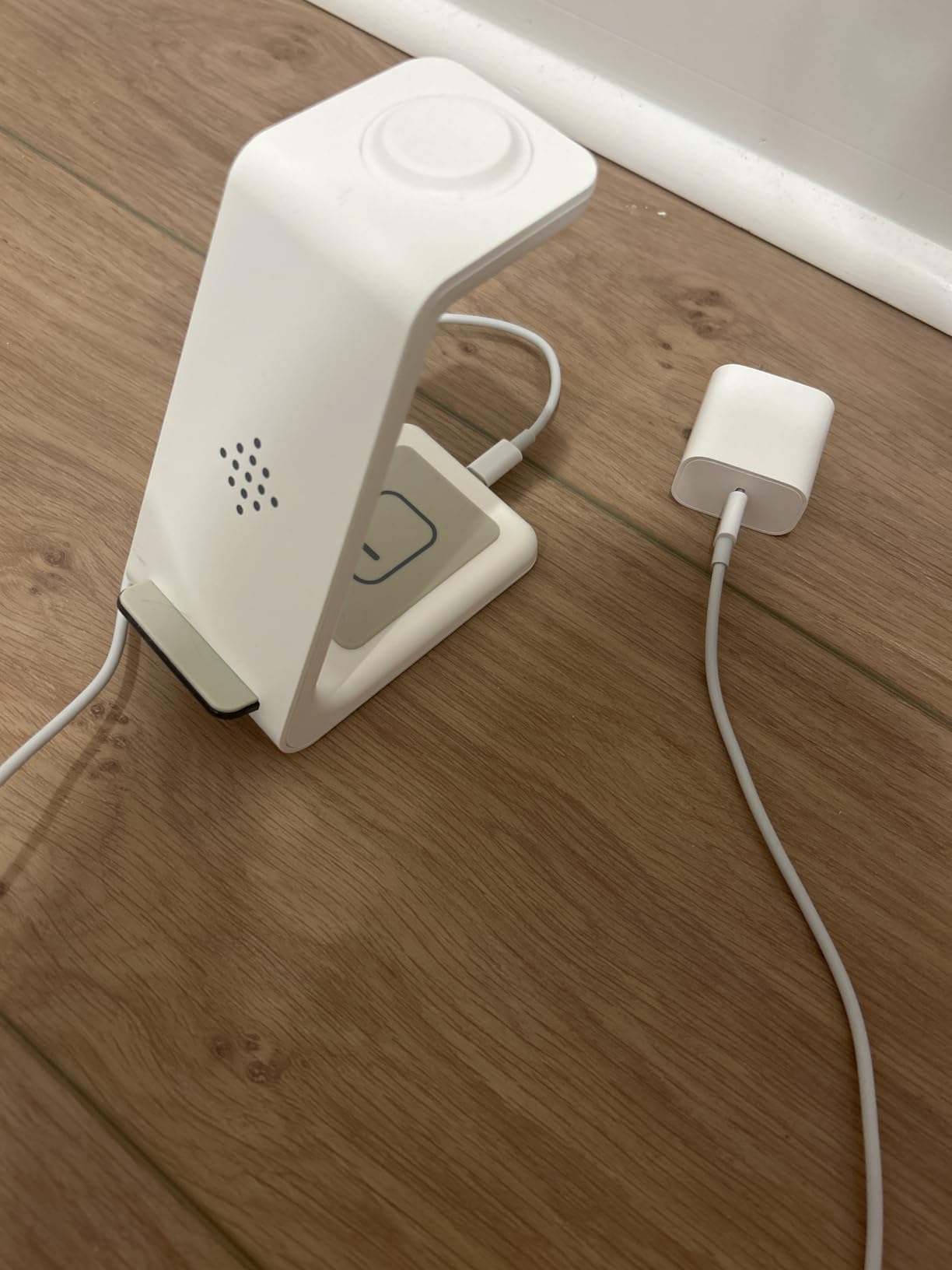 3 in 1 Wireless Charging Station, 2026 Upgraded Fast Desk Charger Station for iPhone 17 16 15 14 13 12 Pro Max Plus, Charger Stand for Apple Watch 11 10 9 8 7 6 5 4 3 2 Ultra SE, Airpods 4 3 2 Pro customer photo 2