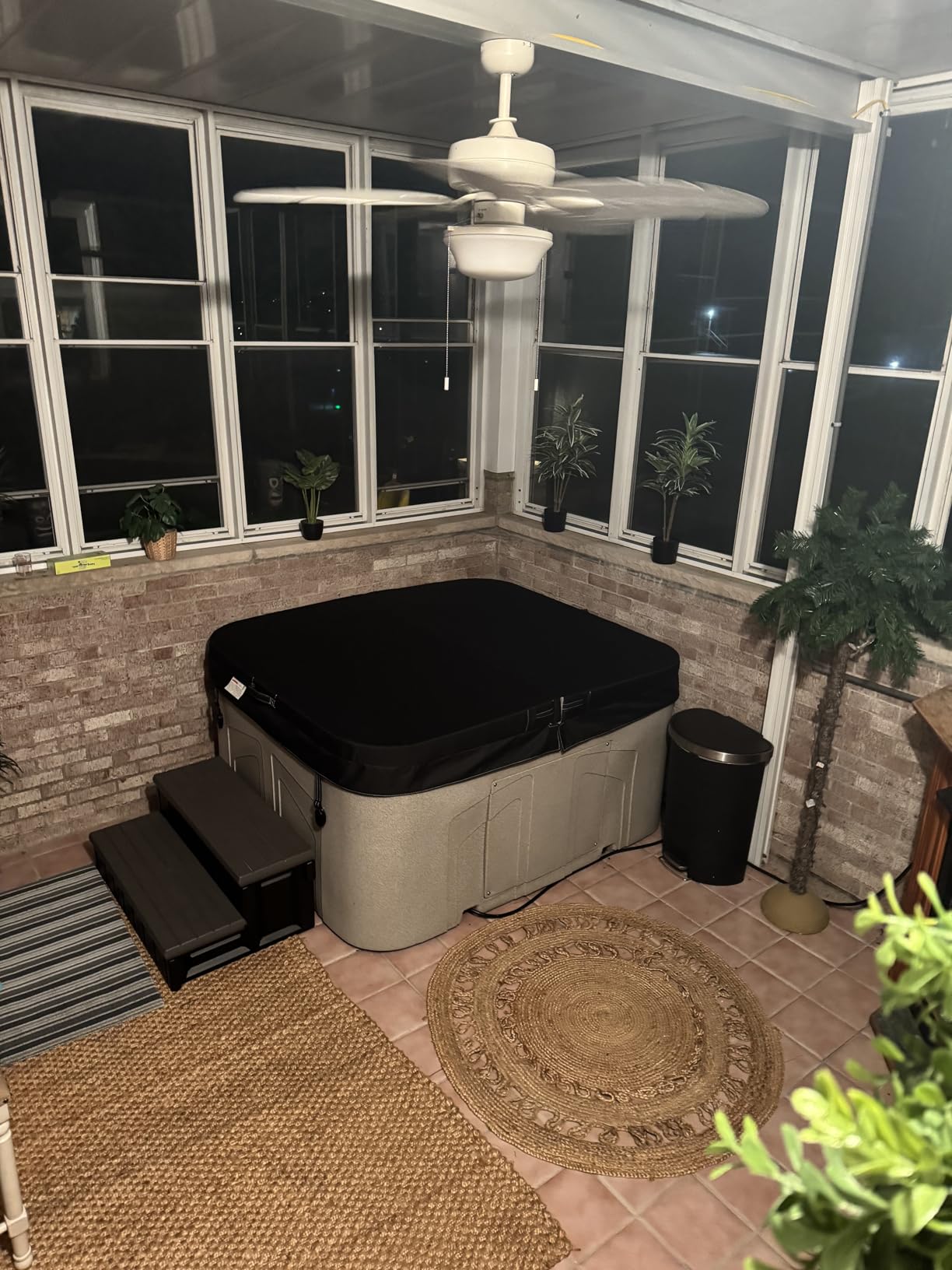 Lifesmart 4-Person Plug & Play 13-Jet Hot Tub Spa and Thermal Cover, Sand customer photo 1