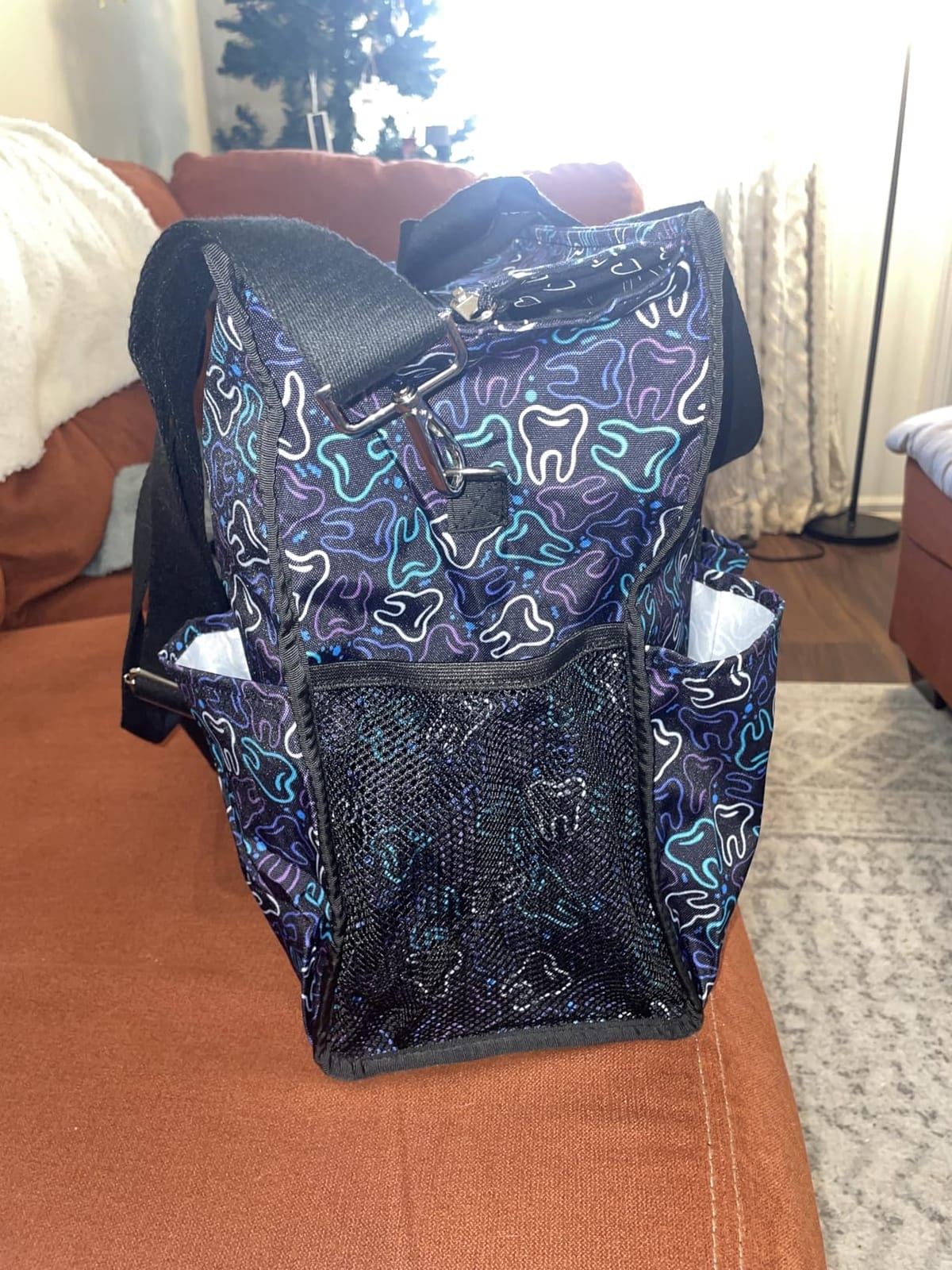 ABAMERICA Nurse Bags for Work Nursing Bag Multiple Pockets Waterproof Organizing Zip Top Clinical Bag for Nursing Students customer photo 1