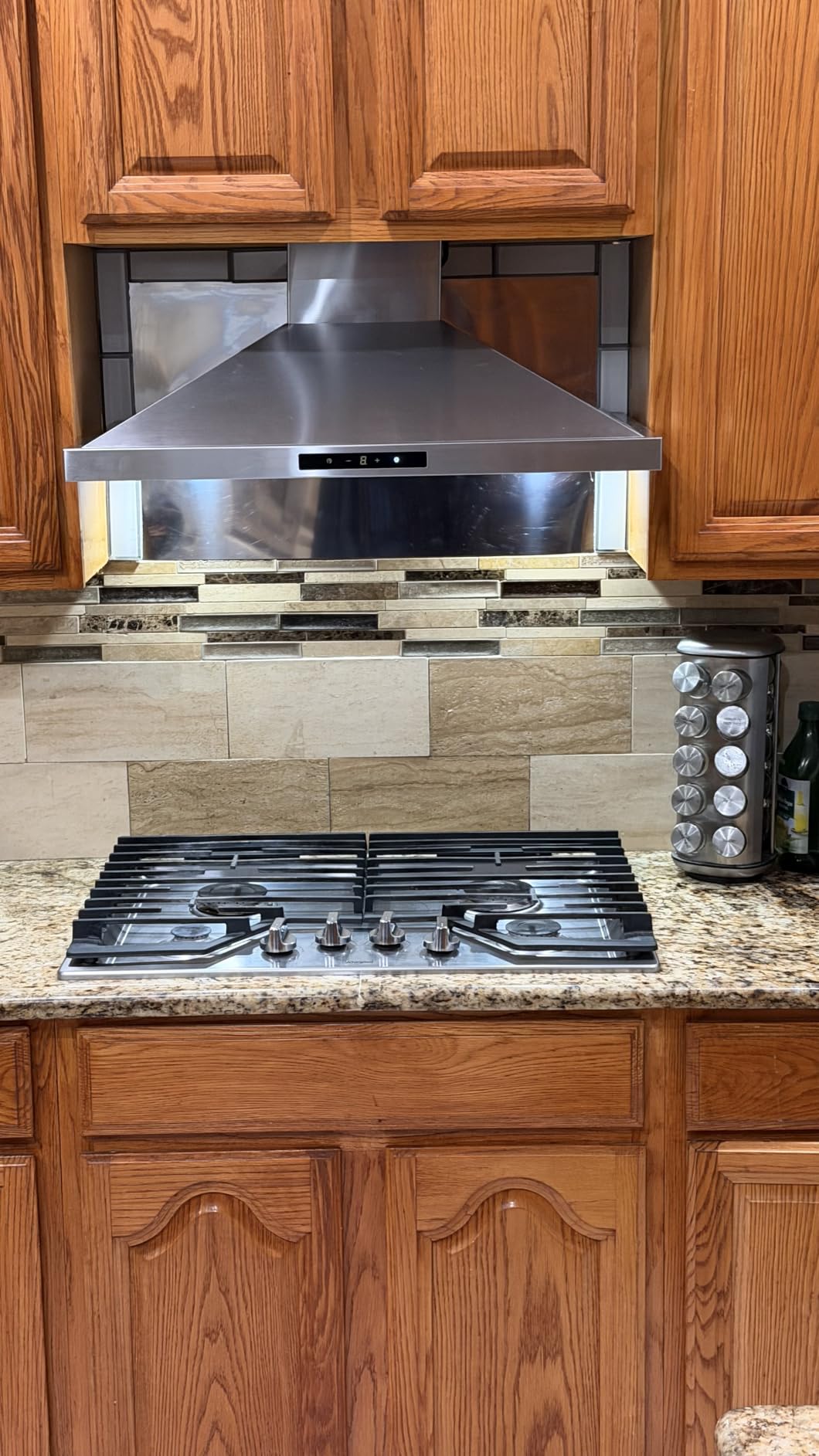 24 Inch Range Hood, Wall Mount Vent Hood in Stainless Steel customer photo 1