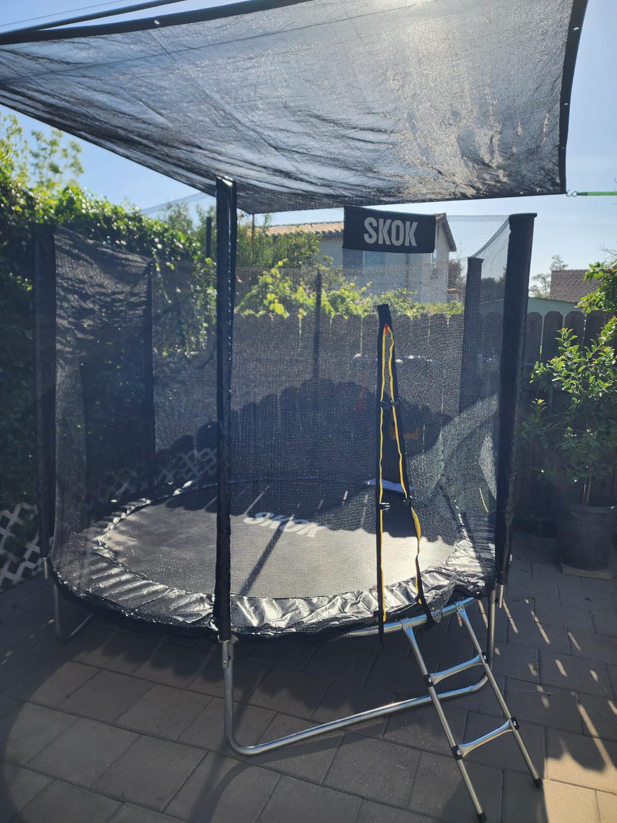 SKOK Trampoline for Kids,400LBS Outdoor Trampoline with Net-ASTM Approved Trampoline for Children and Adults customer photo 1