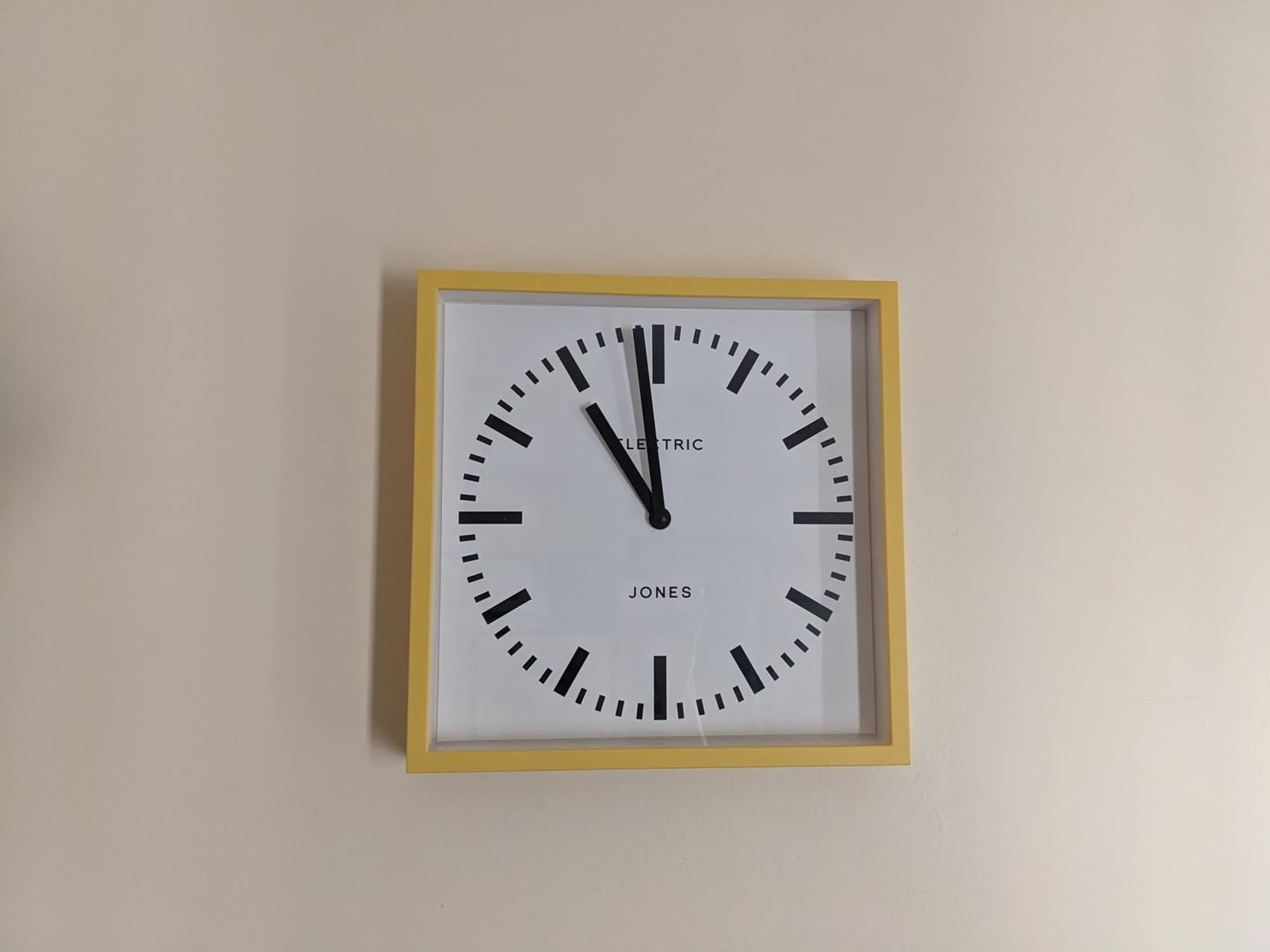 JONES CLOCKS® Box Railway wall Clock | Square Station Clock | 10