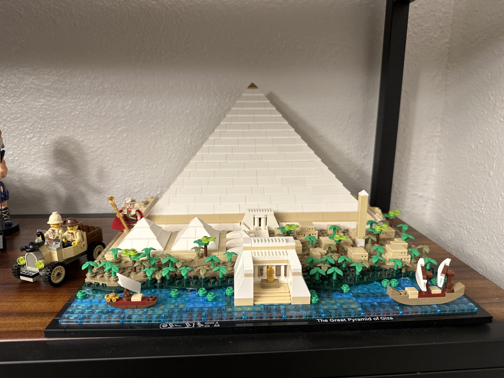 LEGO Architecture Great Pyramid of Giza Set 21058, Home Décor Model Building Kit, Creative DIY Activity, Famous Landmarks Collection customer photo 1
