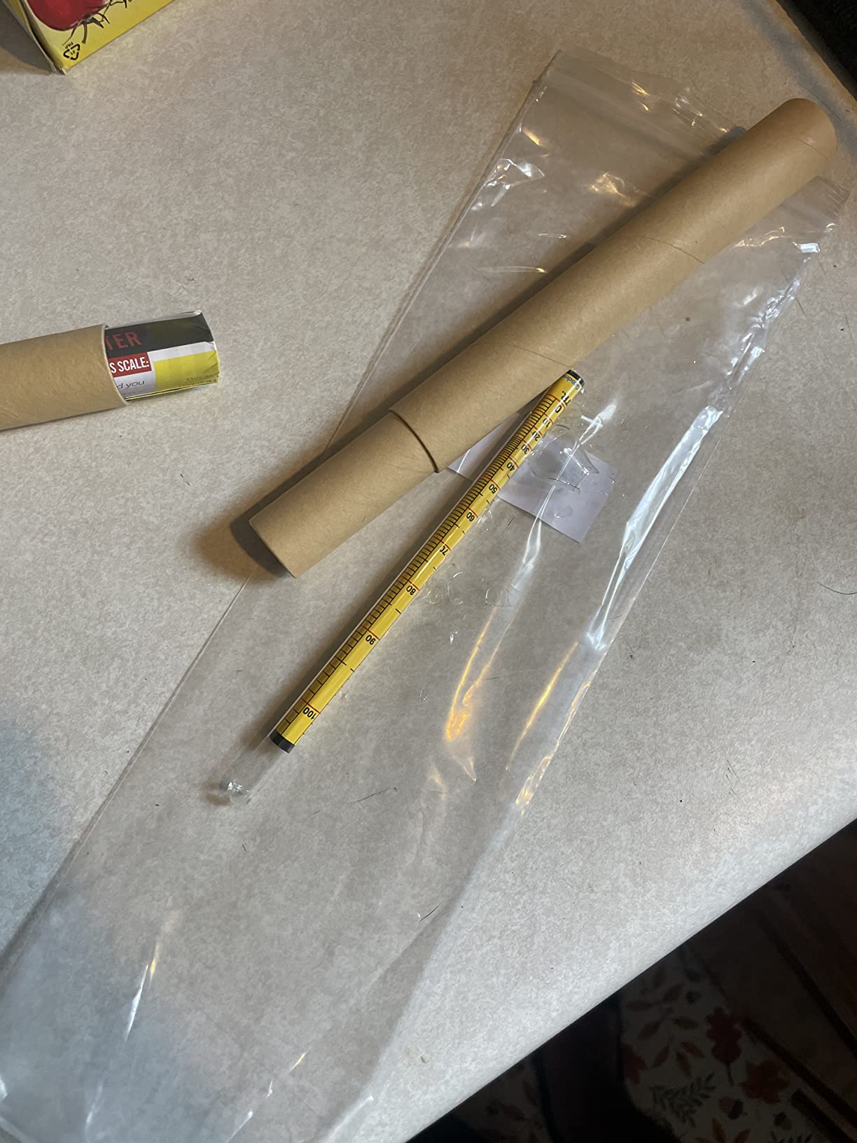 Hydrometer Alcohol 0-200 Proof and Tralle Accurate Alcohol Proof Tester for Liquor, Distilling Moonshine Alcoholmeter(3 Pcs High Alcohol Proof) customer photo 2