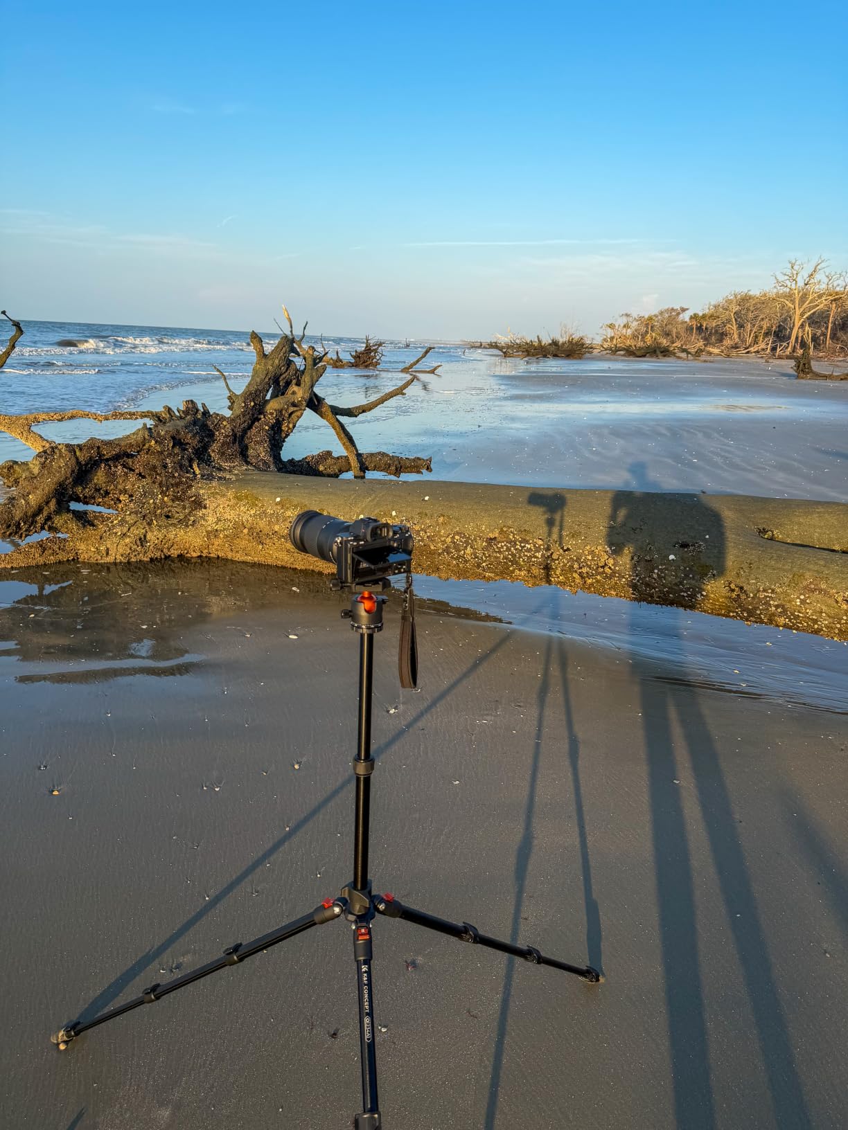 K&F Concept 64 inch/163cm Lightweight Aluminum Travel Camera Tripod customer photo 2