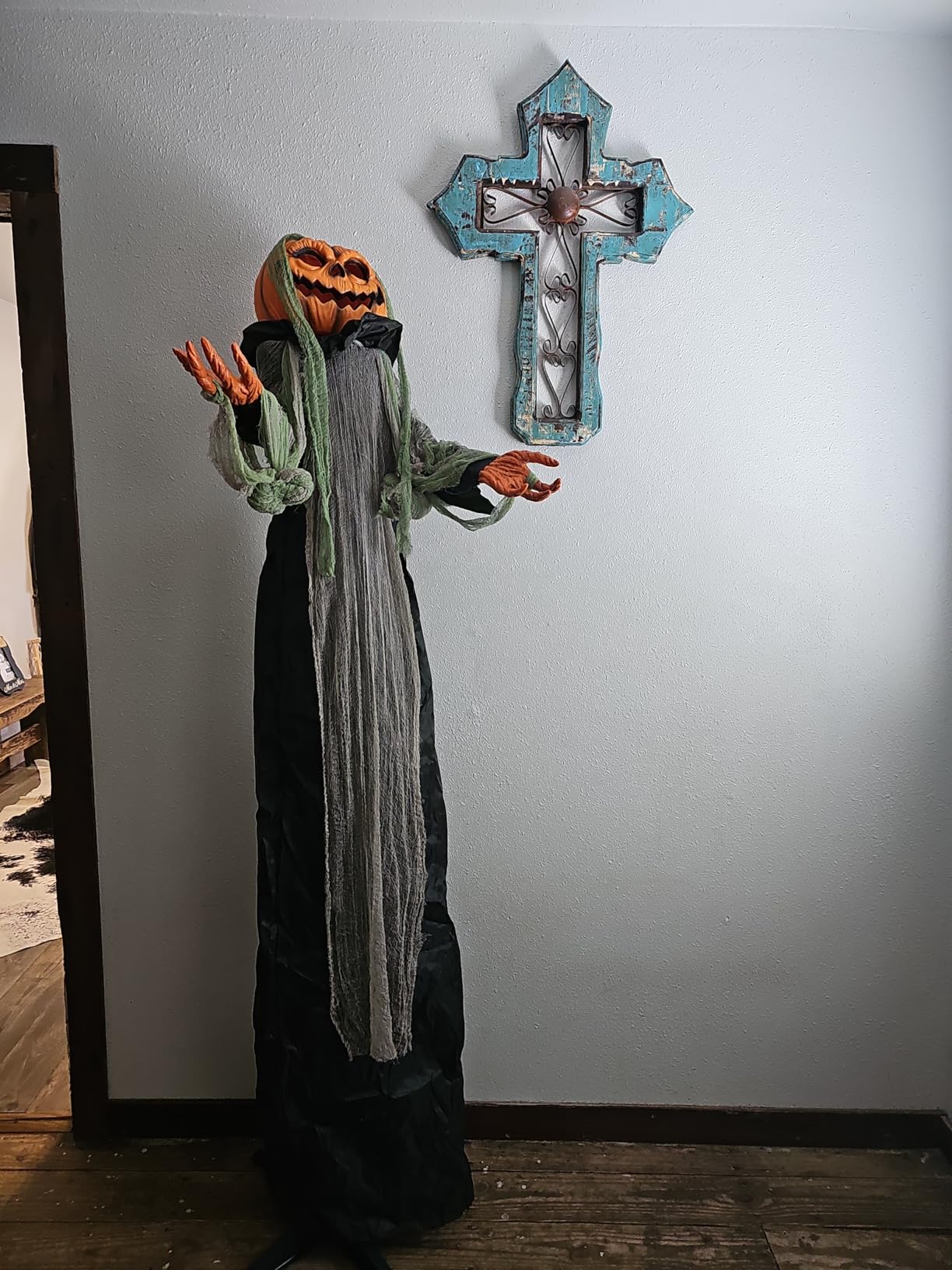 6 Ft Animated Halloween Root of Evil Prop, Halloween Decorations Outdoor customer photo 2