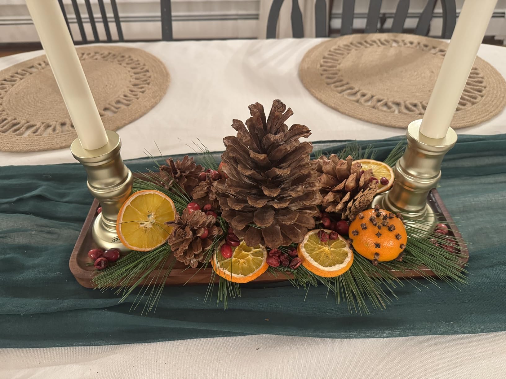 Large Solid Acacia Wood Serving Trays (17 x 6.5 inches) Rectangular Wooden Serving Platters for Home Decor, Food, Vegetables, Fruit, Charcuterie, Appetizer Serving Tray, Cheese Board (Set of 3 Plates) customer photo 2