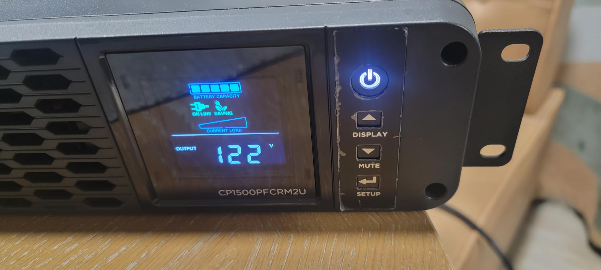 CyberPower CP1500PFCRM2U PFC Sinewave UPS Battery Backup customer photo 1