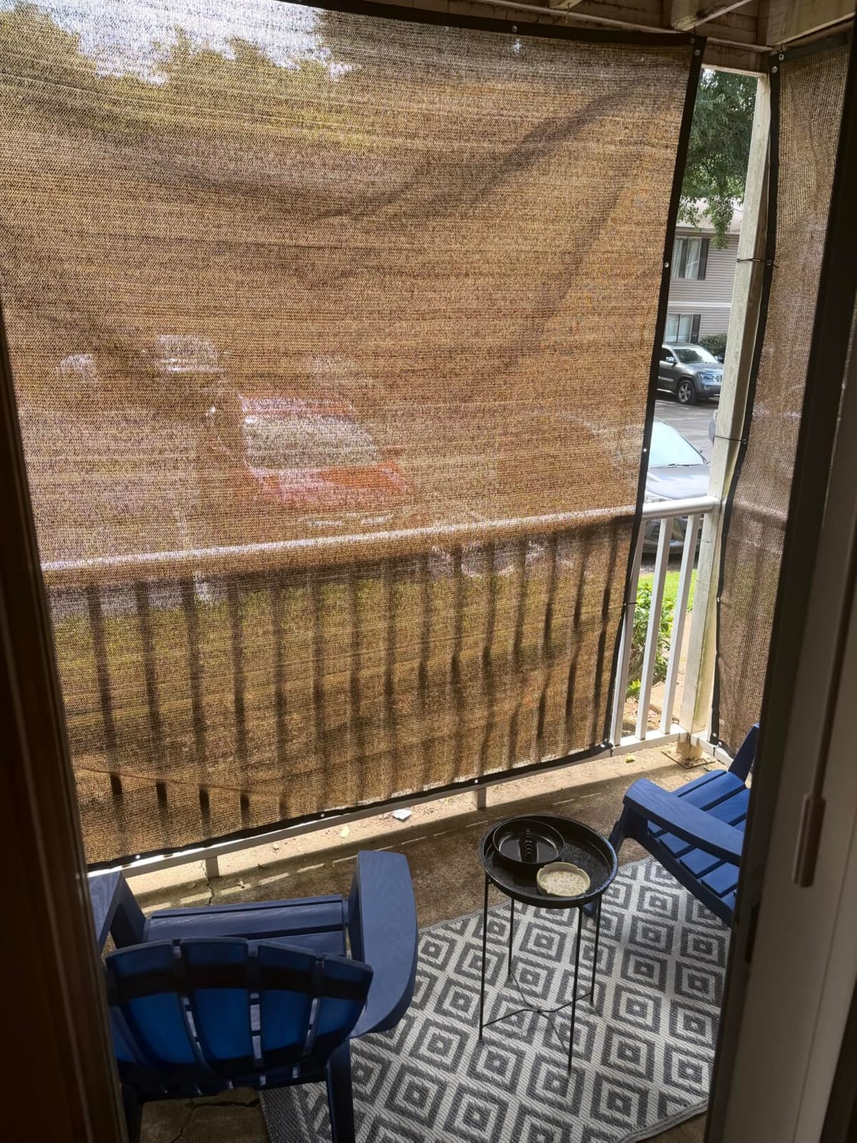 Amagenix 90% Sun Shade Cloth with Grommets, 8' x 10' Pergola Replacement Shade Cover Canopy Privacy Screen for Outdoor Patio Garden, Mocha (We Customized) customer photo 1