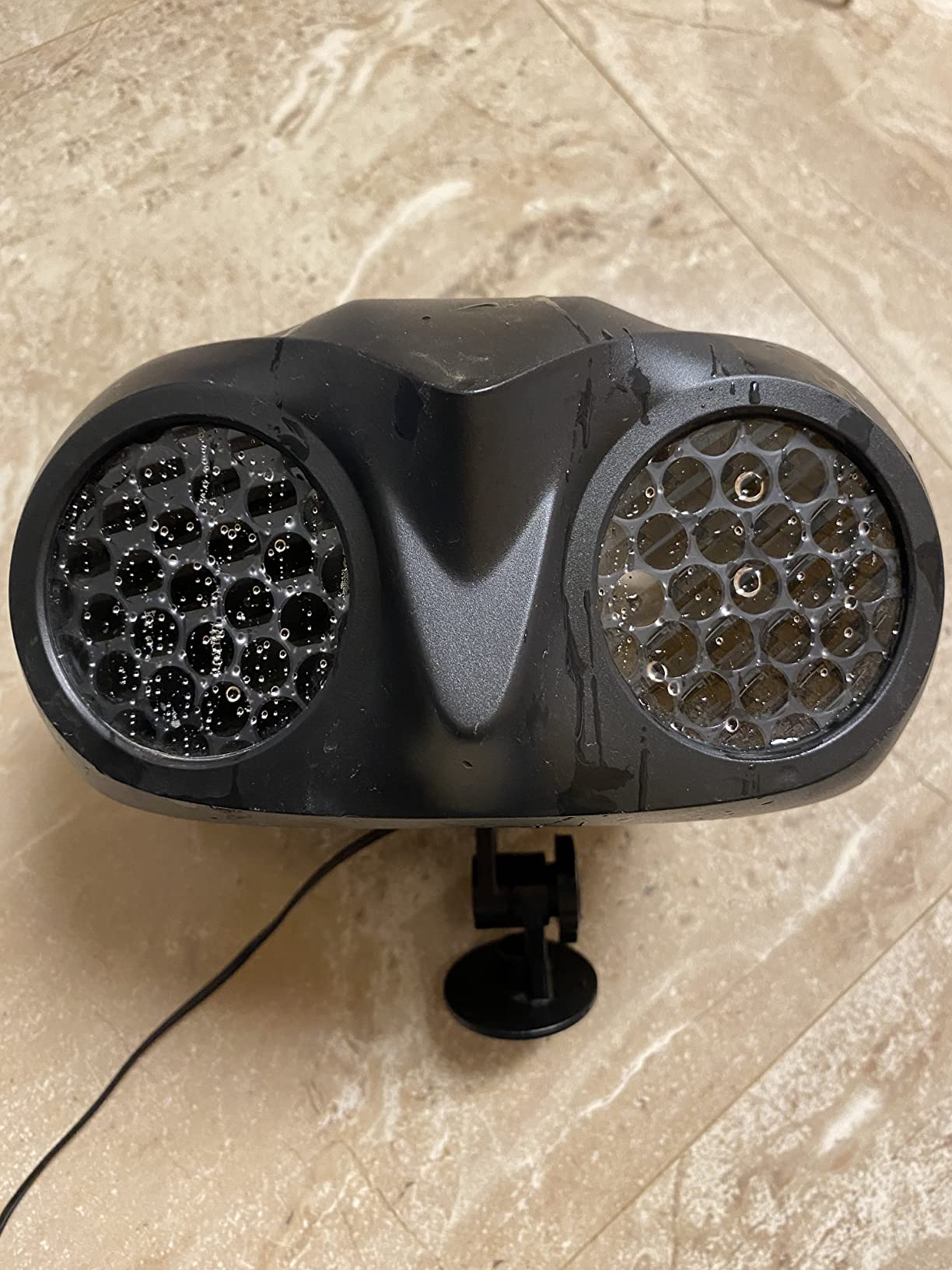Christmas Projector Lights Outdoor Dual Head Dynamic Snowflake Projector customer photo 1