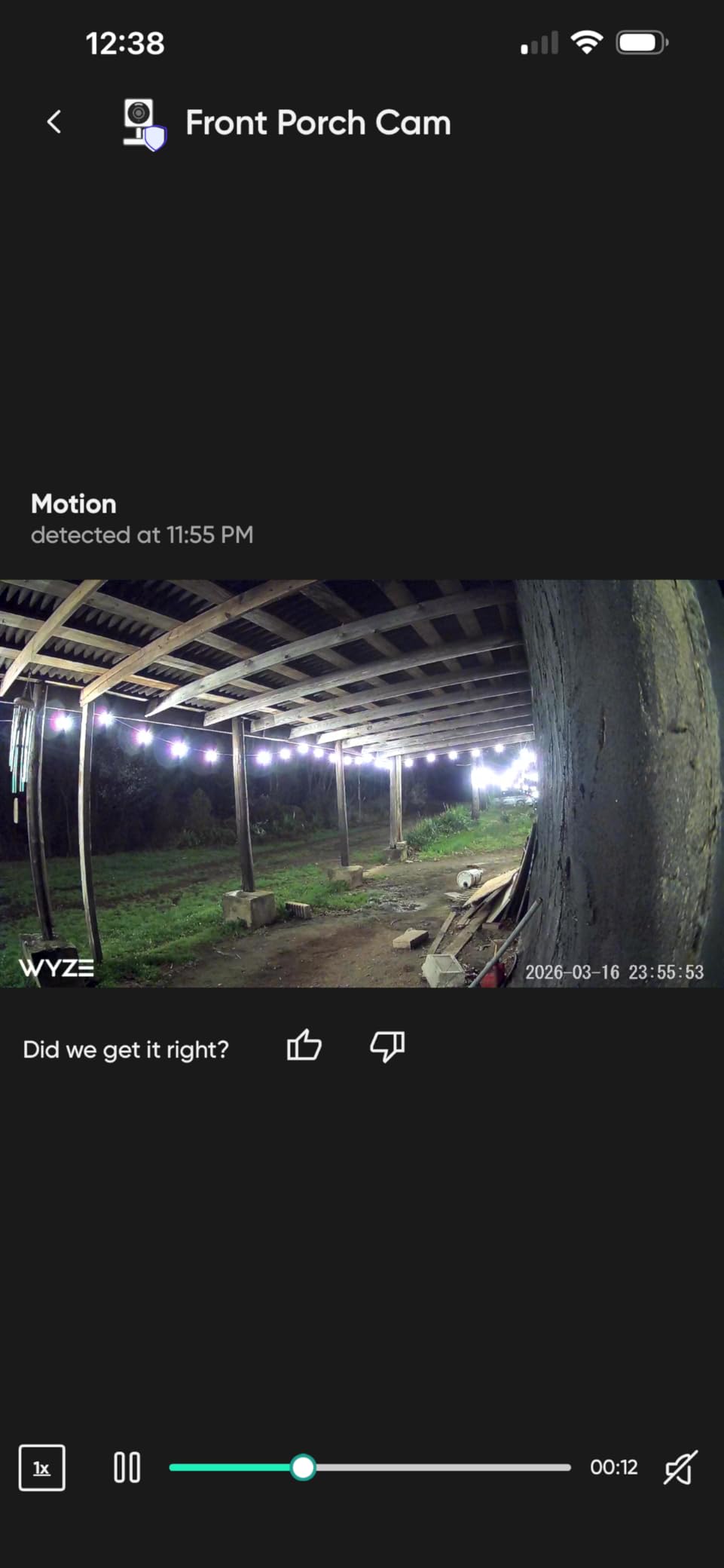 WYZE Cam OG Indoor/Outdoor Security Camera with Color Night Vision customer photo 1