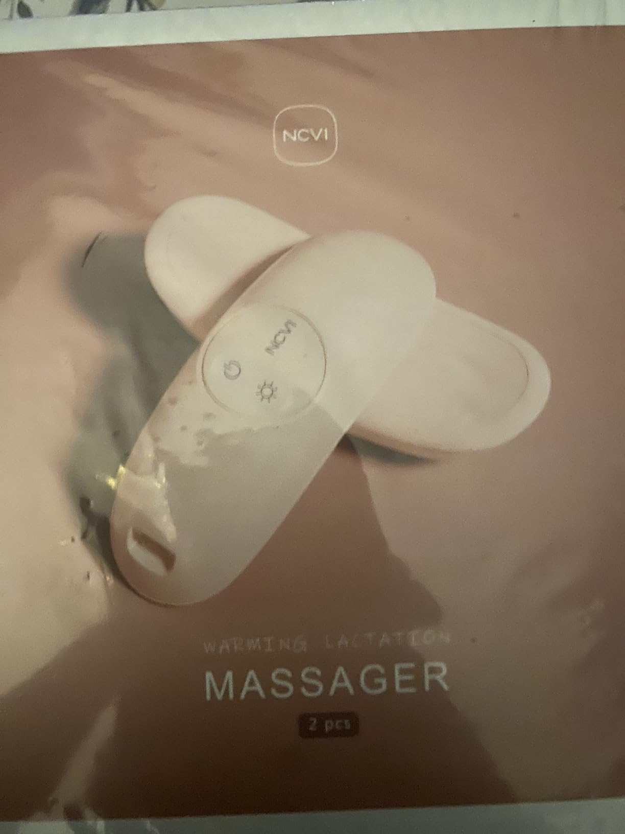NCVI Warming Lactation Massager, 2-in-1 Breast Massager for Breastfeeding, Lactation Massager for Clogged Ducts, Engorgement, Heat & Vibration for Improved Milk Flow, Nursing Essentials 2 Pack customer photo 2