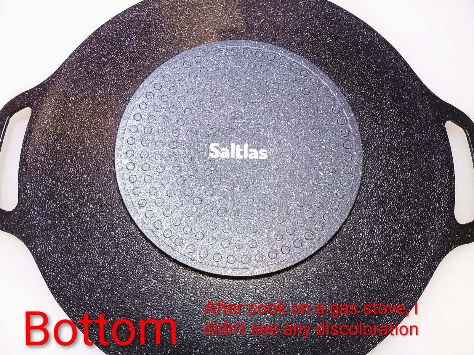 Saltlas Korean Style BBQ Grill Pan for Stove Top, 13