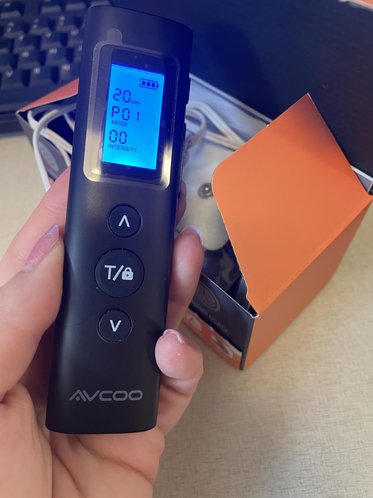 AVCOO 30 Modes TENS EMS Unit Muscle Stimulator for Pain Relief, 12 Pcs Pads | Compact Dual Channel EMS Muscle Stimulator for Back, Shoulder, Neck Pain Relief, Physical Therapy, 30 Intensity Levels customer photo 1