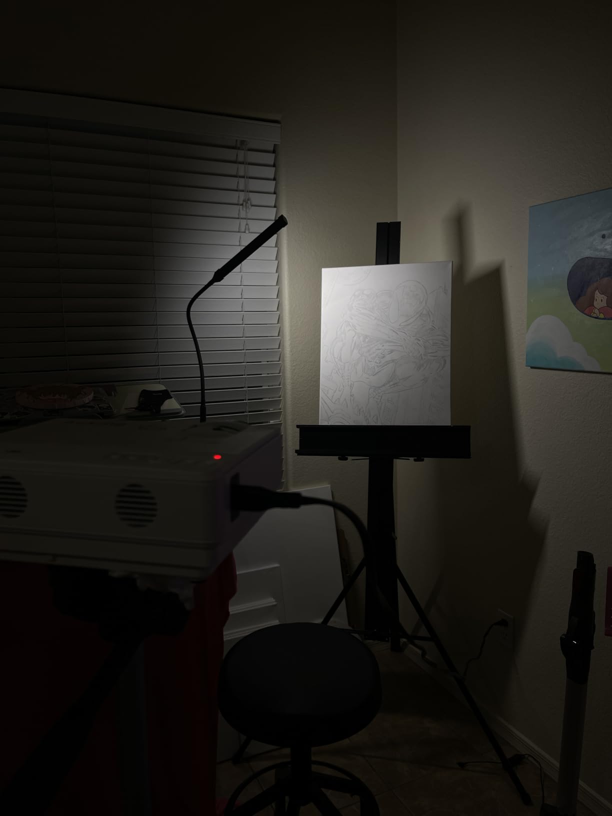 Voncerus LED Desk Lamp with Clamp, Clip on Lights for Home Office, Black customer photo 2