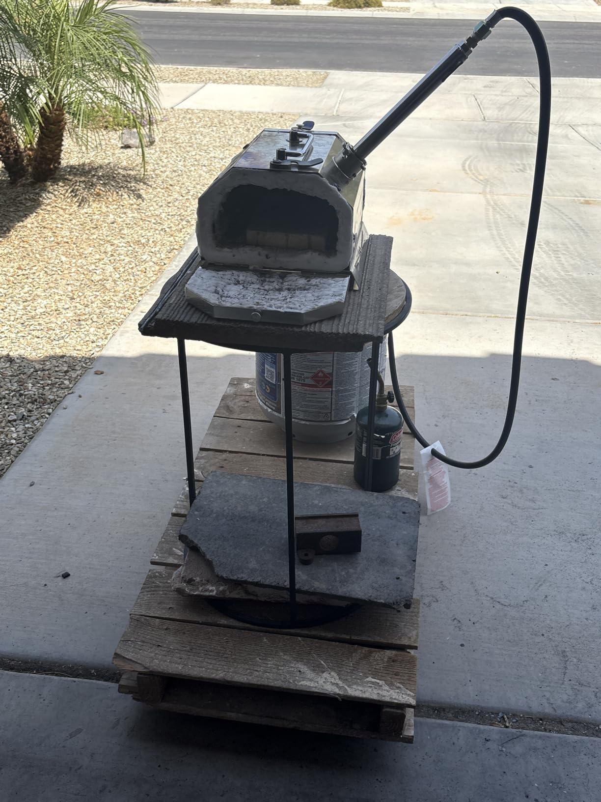 2 Burner Propane Blacksmith Forge Kit, 2600°F Metal Forge | Dual Burner, Stainless Steel, Double Doors, Knife Making, Farrier Tools customer photo 2