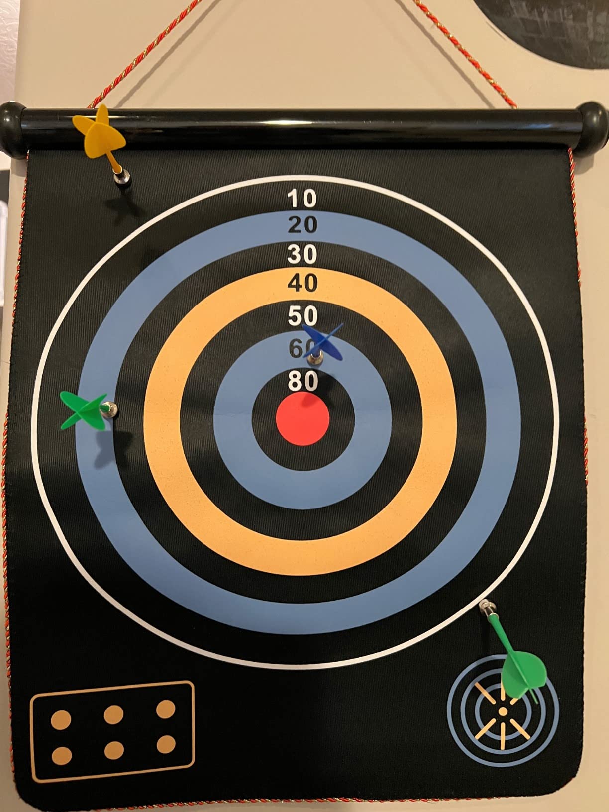 Gitus Magnetic Dart Board Indoor Outdoor Games for Kids with 12 Darts, Gifts for Teenage Boys Teen Boy Gift Ideas Gifts for Boys 8 9 10 11 12 13 14 Years Old Game Room Decor customer photo 1