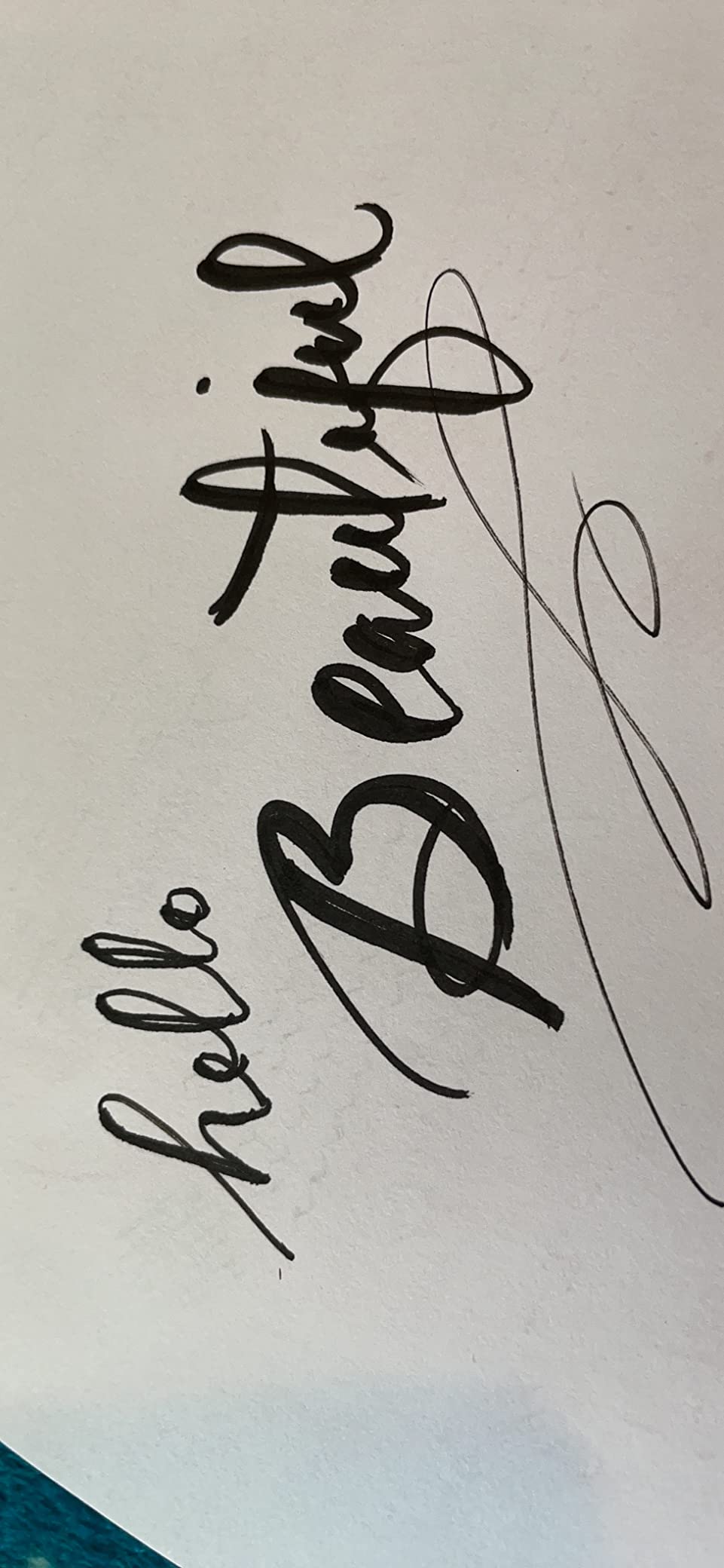 GETHPEN Calligraphy Brush Pen Set, Black Archival Ink for Hand Lettering customer photo 2