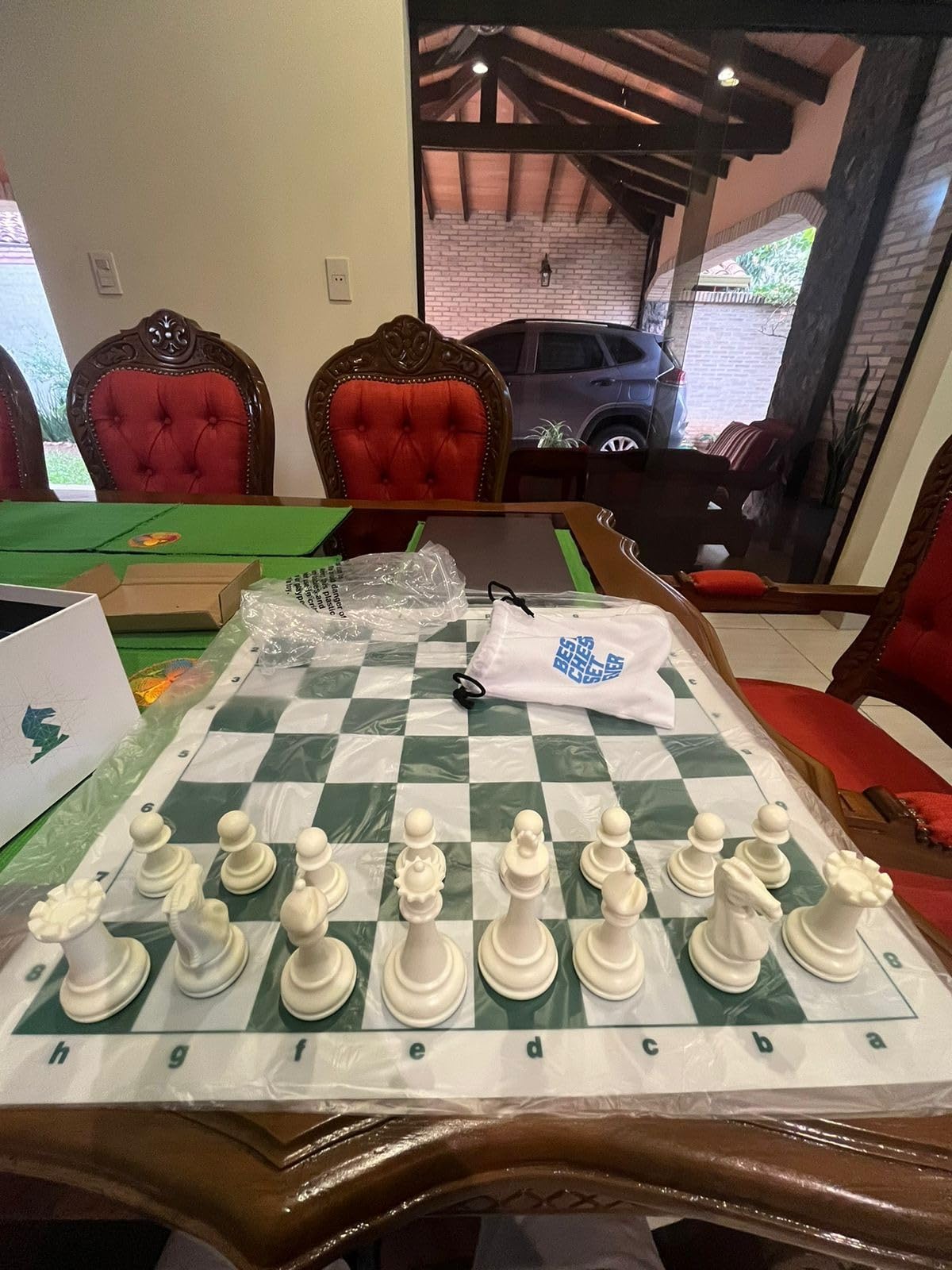 Best Chess Set Ever 3X Professional Chess Set with Weighted Staunton Pieces customer photo 1