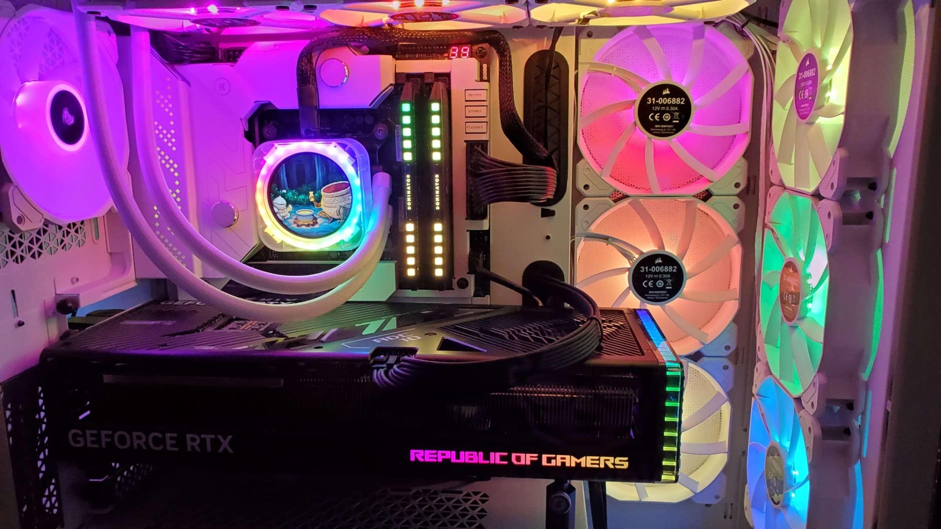 ASUS ROG Strix GeForce RTX 4090 OC Edition Gaming Graphics Card (PCIe 4.0, 24GB GDDR6X, HDMI 2.1a, DisplayPort 1.4a), 3 Year Warranty customer photo 2