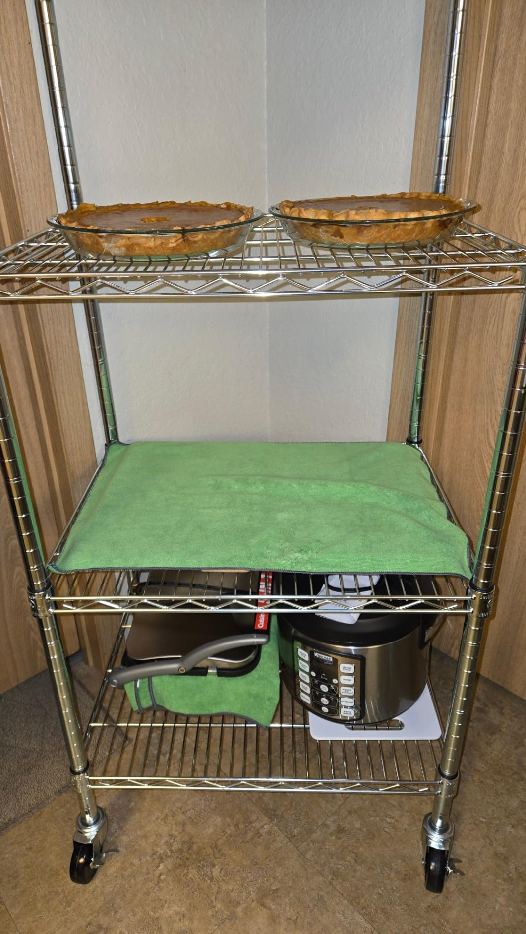 UltraDurable 5-Tier NSF Steel Wire Shelving, 48