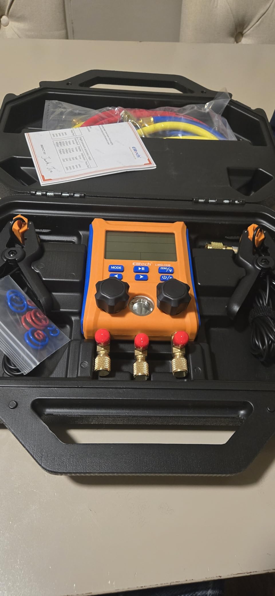 Elitech LMG-10W Wireless HVAC Manifold with Data Logging customer photo 1