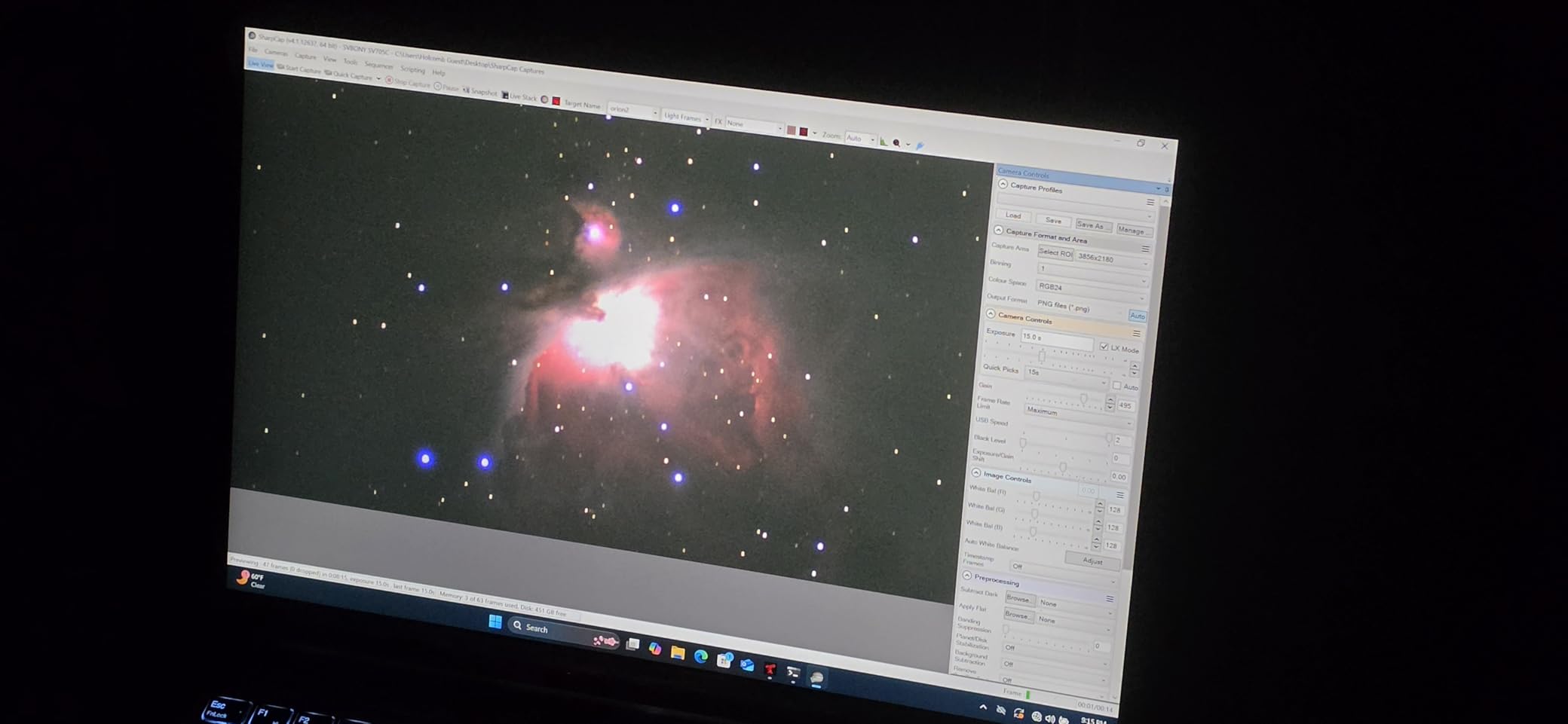 SVBONY SV705C Telescope Camera Eyepiece, IMX585 USB 3.0 Astronomy Camera customer photo 2