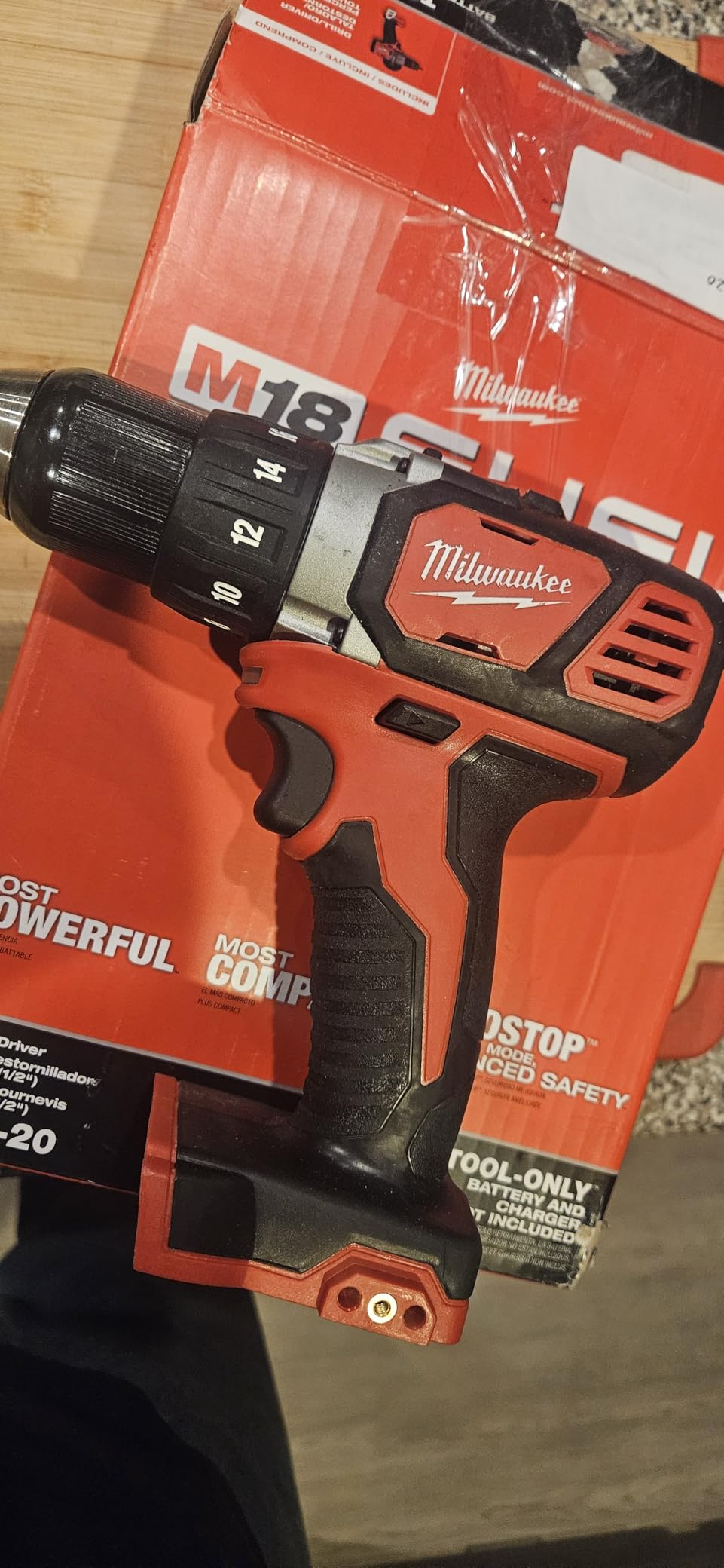 Milwaukee 2903-20 M18 FUEL 18V Lithium-Ion Brushless Cordless 1/2 in. Drill/Driver (Tool-Only) customer photo 1