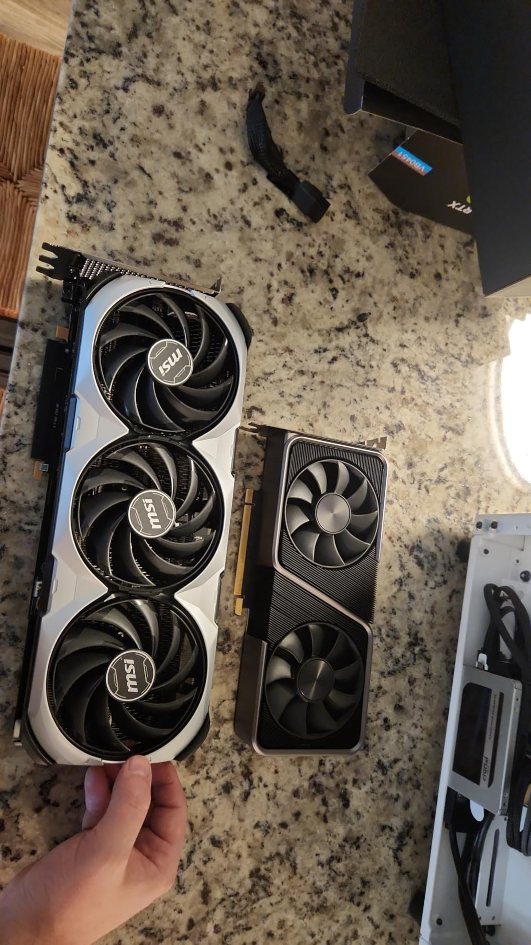 MSI Gaming GeForce RTX 4080 16GB GDRR6X 256-Bit HDMI/DP Nvlink Tri-Frozr 3 Ada Lovelace Architecture Graphics Card (RTX 4080 16GB Ventus 3X OC) customer photo 2