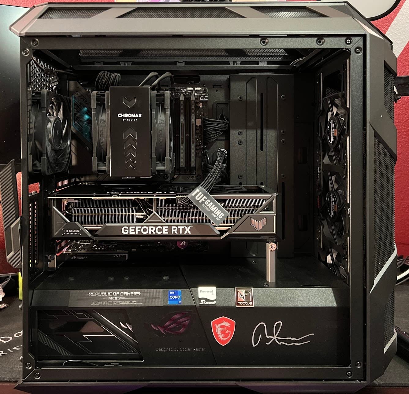 ASUS TUF Gaming GeForce RTX 4080 OC Edition Graphics Card (PCIe 4.0, 16GB GDDR6X, HDMI 2.1a, DisplayPort 1.4a), 3 Year Warranty customer photo 2