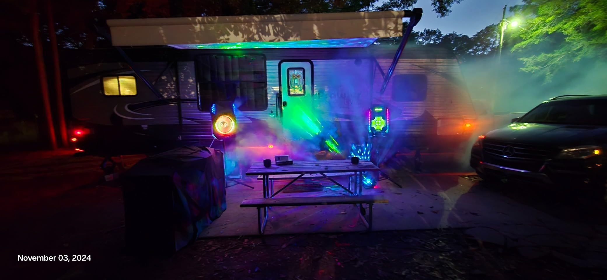 Dj Party Disco Ball Light Support DMX512 and Sound Activated, BUCLHOZ LED Stage Strobe Lighting for Parties Indoor Dance Floor Birthday Rave Bar Karaoke KTV Xmas Christmas Wedding Show Club customer photo 1