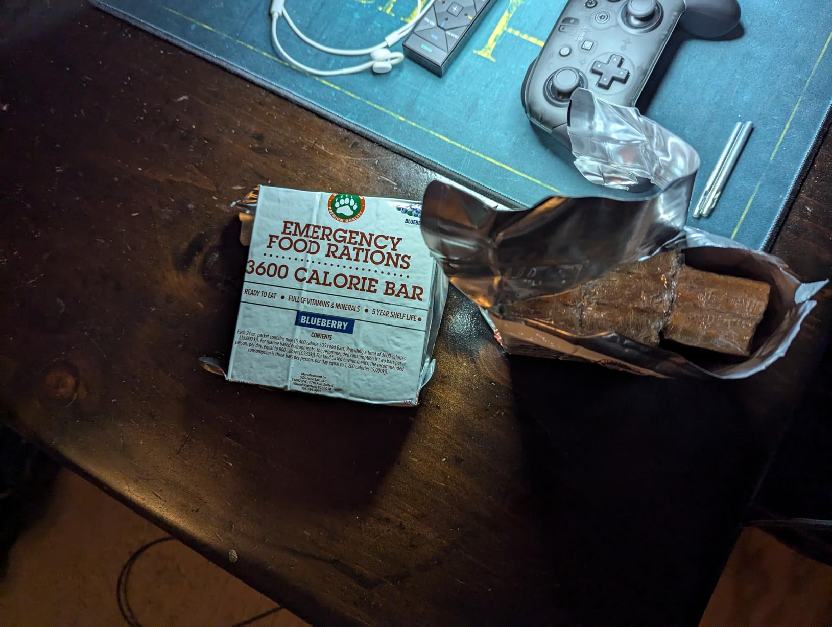 Grizzly Gear Emergency Food Rations- 3600 Calorie Blueberry Bar - 3 Day, 72 Hour Supply For Disaster, Hurricane, Flood Preparedness - Less Sugar, More Nutrients Than Leading Brands - 5 Year Shelf Life customer photo 1