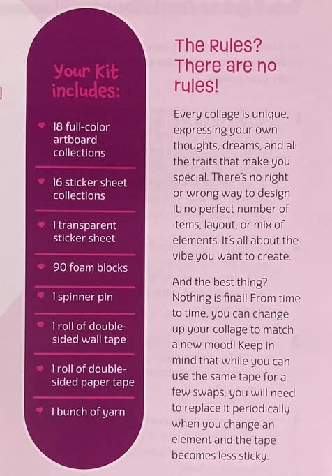 Wall Collage Kit for Teen & Tween Girls - Teens Creative Crafts Kits customer photo 2