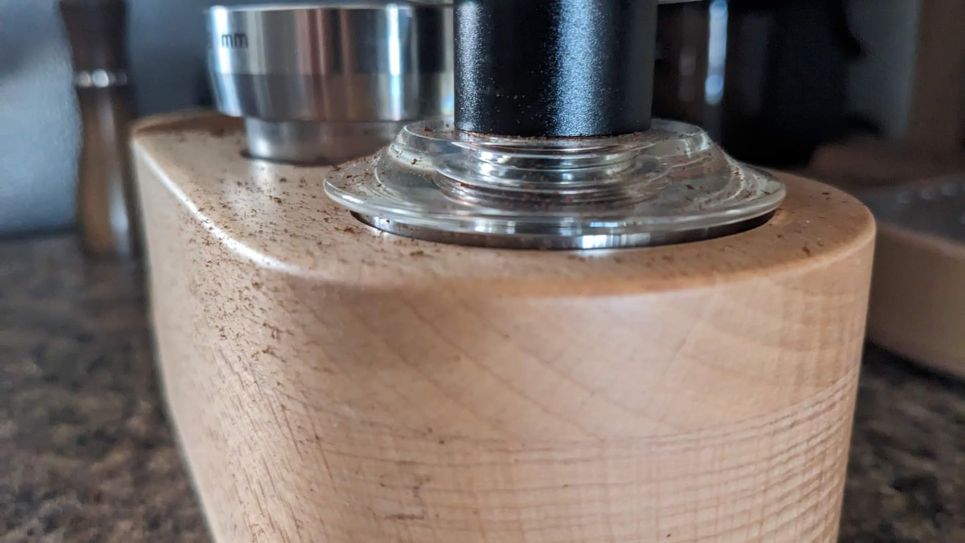 IKAPE 53.3mm Espresso Tamper, Premium Barista Coffee Tamper with Calibrated Spring Loaded, Threaded Stainless Steel Base Tamper Fits for Breville Series 54mm Portafilter Basket customer photo 2