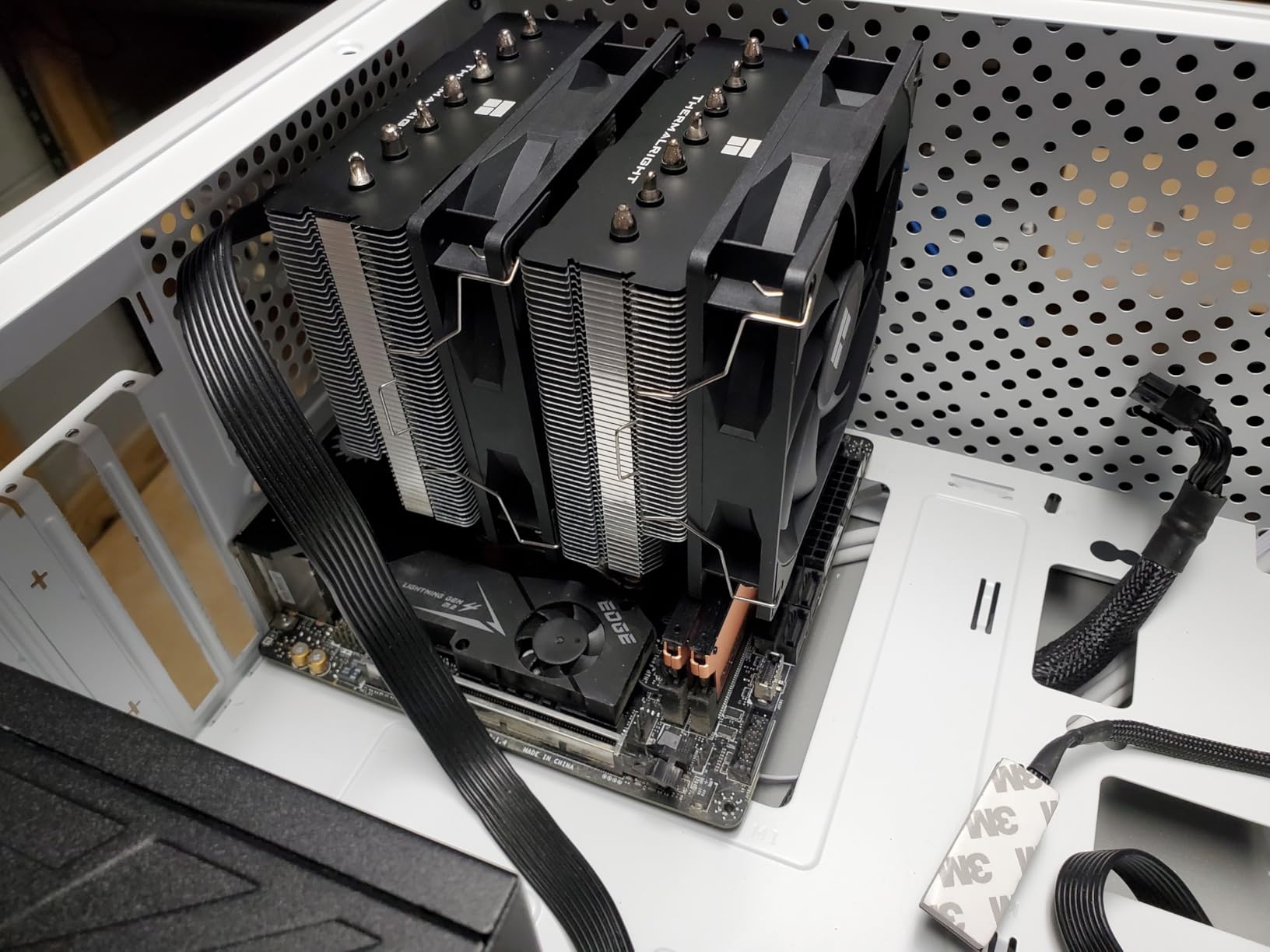 Thermalright Phantom Spirit 120SE CPU Air Cooler, 7 Heat Pipes, Dual 120mm TL-C12B V2 PWM Fans, AGHP 4.0 customer photo 2