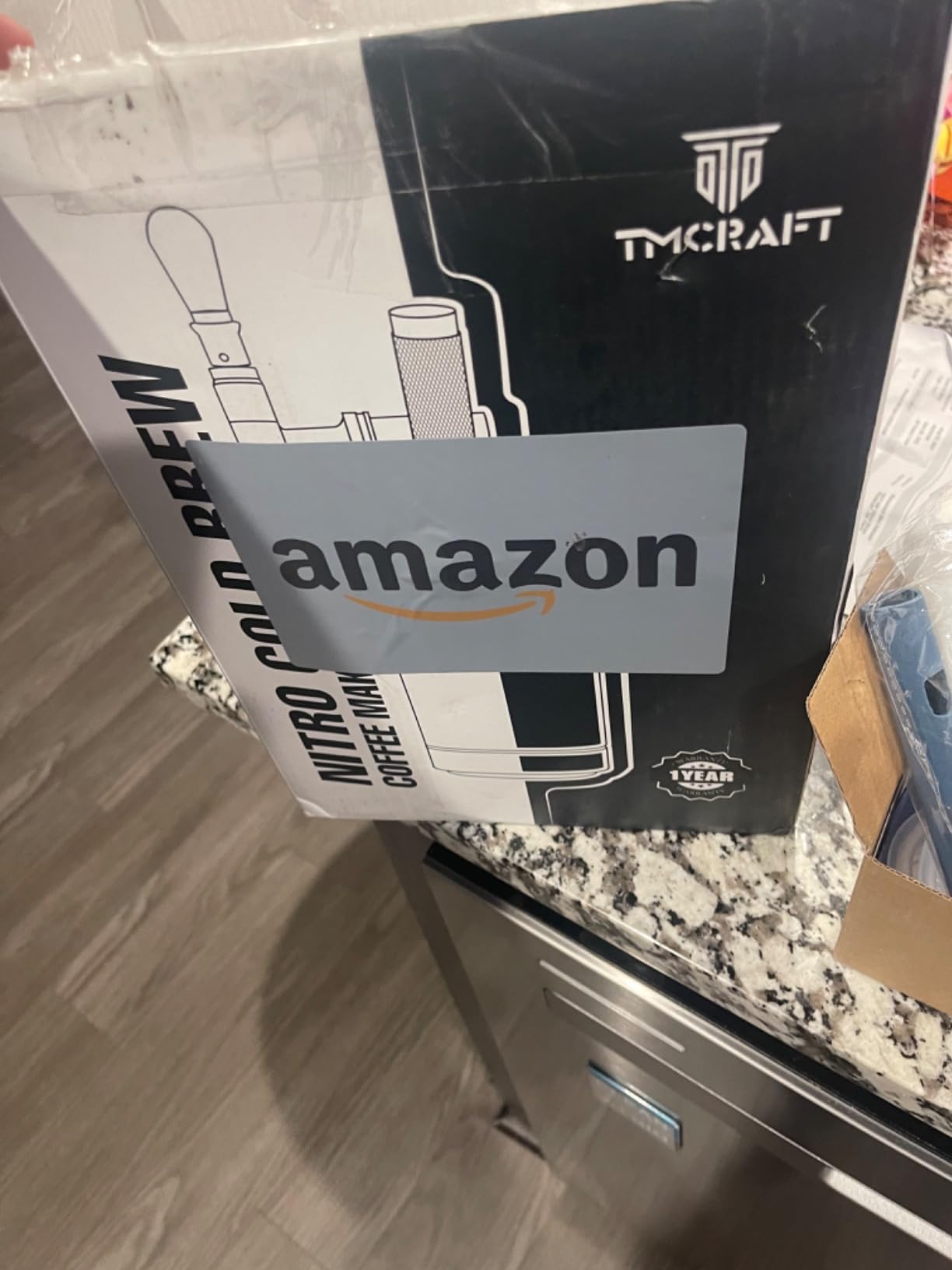 TMCRAFT 128oz Nitro Cold Brew Coffee Maker with Stout Creamer Faucet customer photo 1