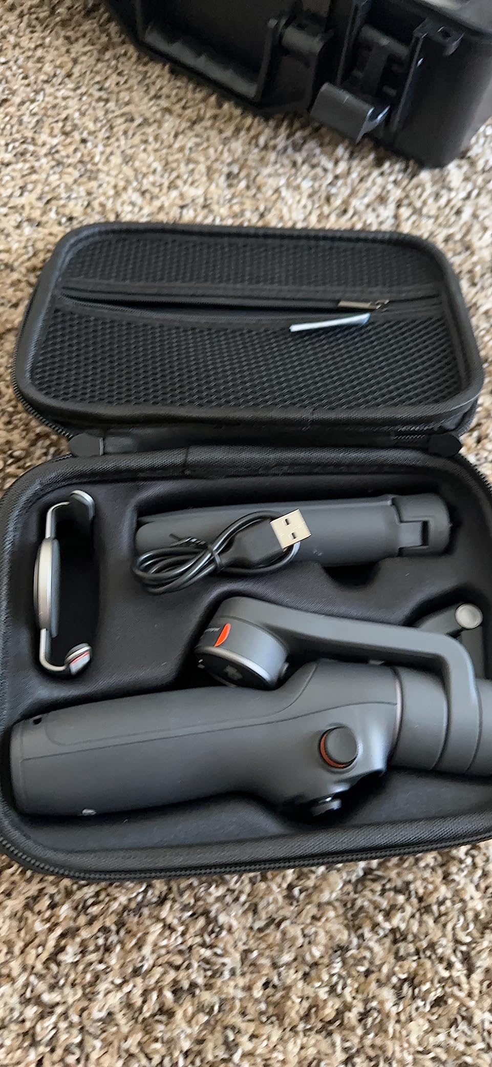 DJI Osmo Mobile 6 Smartphone Gimbal Stabilizer, 3-Axis Phone Gimbal, Built-In Extension Rod, Portable and Foldable, Android and iPhone Gimbal with ShotGuides, Vlogging Stabilizer, YouTube TikTok Video customer photo 2