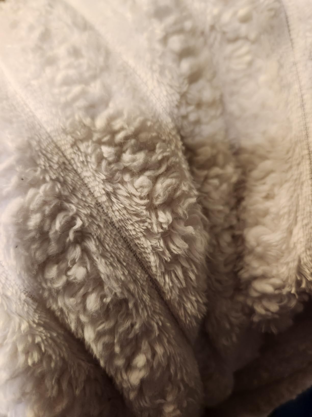 Bedsure GentleSoft White Throw Blanket for Couch - Halloween Fall Decorations for Home Living Room Decor, Cozy Fleece Fall Blanket for Sofa, Birthday Gifts for Women Mom Her, Off White, 50x60 Inches customer photo 2