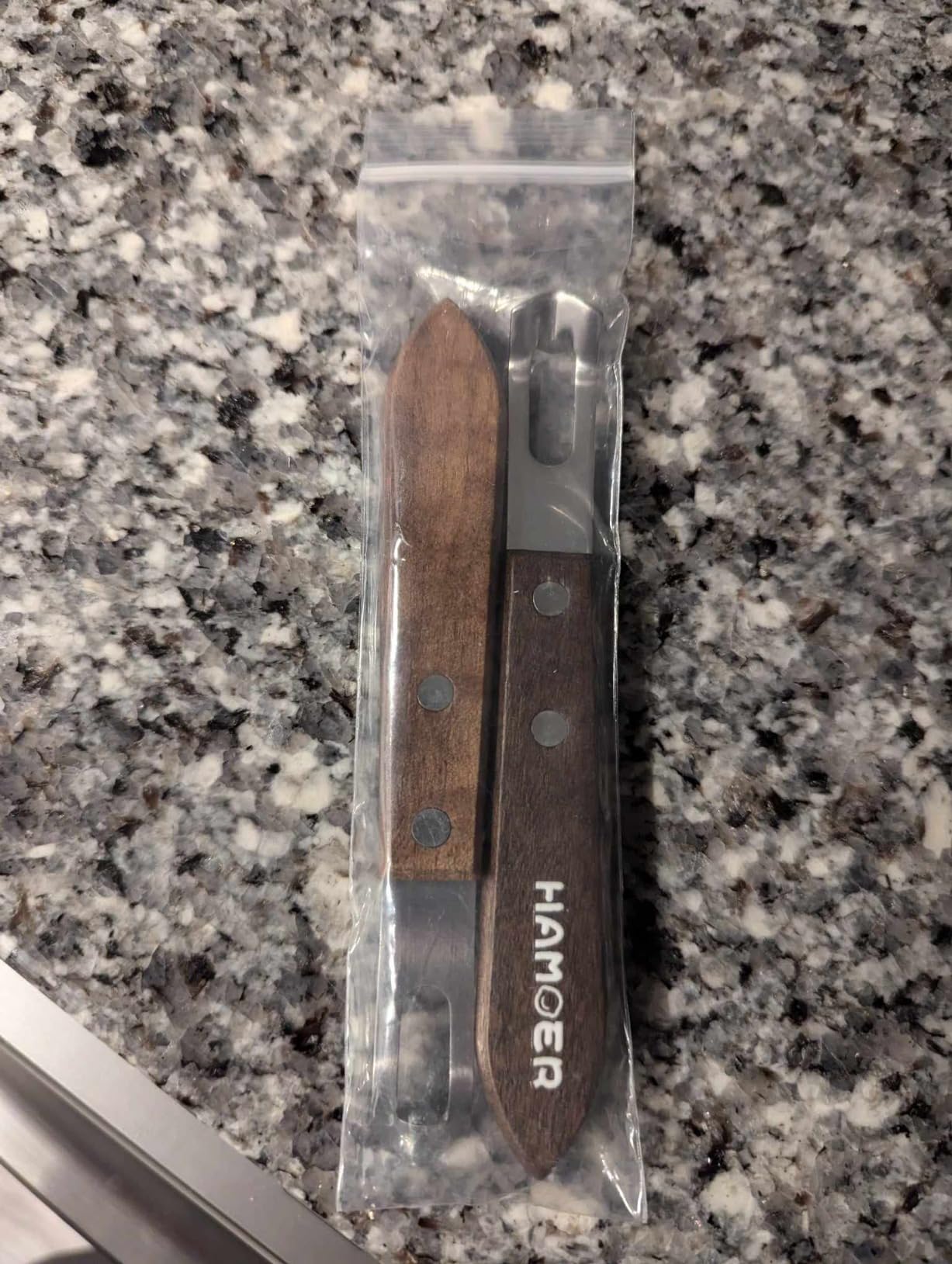 Lemon Channel Knife Cocktail Citrus Twist Garnish Tool Wooden Handle customer photo 1