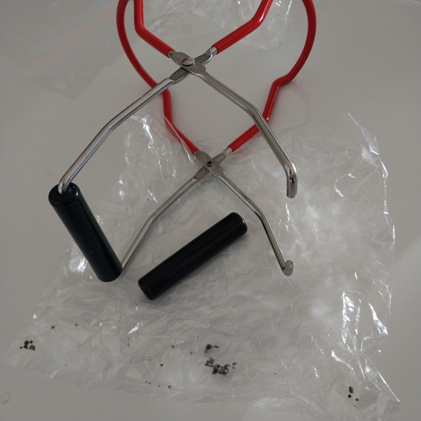 3 Pack Canning Funnels,Stainless Steel Kitchen Funnel with Jar Tongs Lifter customer photo 1