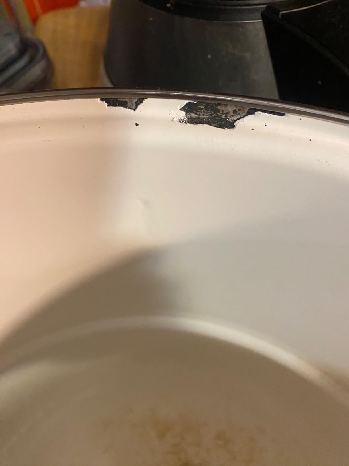 Martha Stewart Thayer 16-Quart Enamel On Steel Scratch Resistant Steamer Stock Pot w/Stainless Steel Insert - Martha Blue customer photo 1