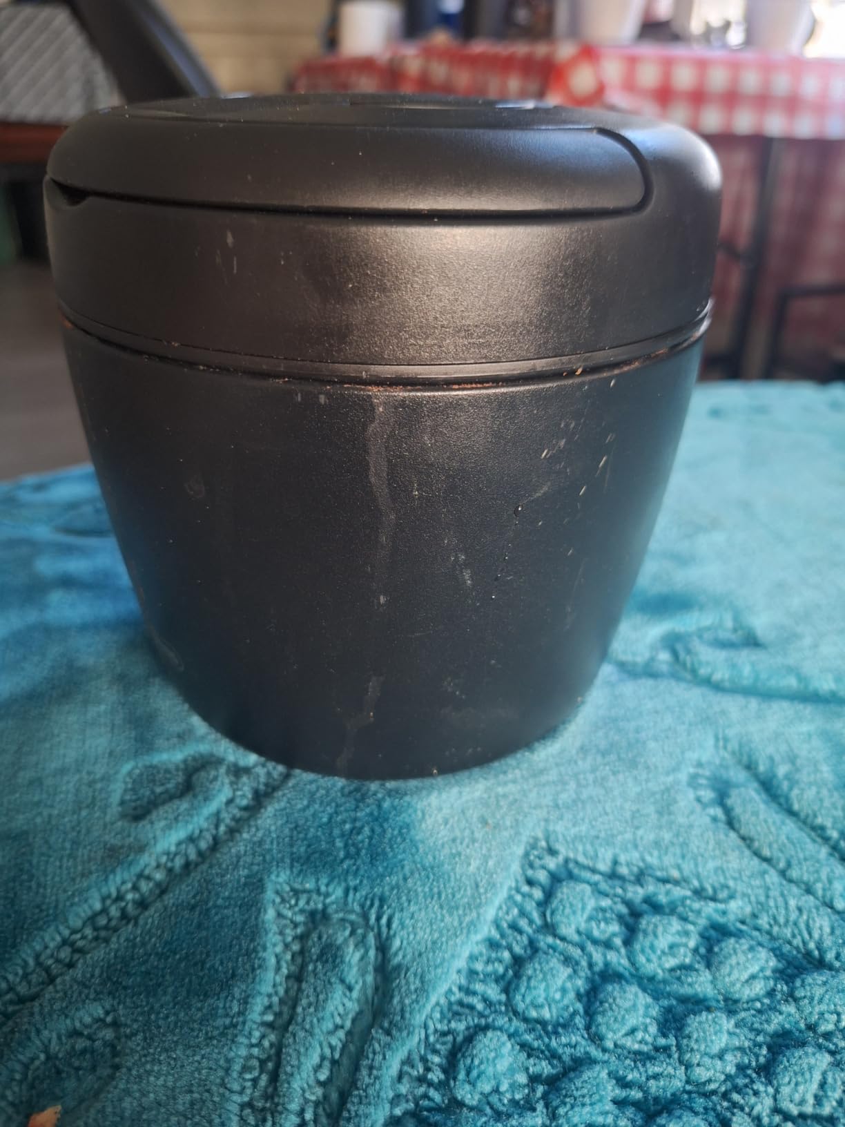 wiwens Thermo Food Jar for Hot Food 32OZ Soup Thermo Lunch Containers Wide Mouth Vacuum Insulated Stainless Steel Leakproof Bento Box with Spoon (Black) customer photo 1