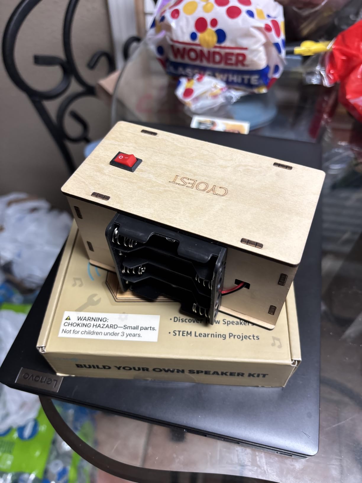 Teen Boy Gifts -DIY Bluetooth Speaker Kit -STEM Science Electronics Project customer photo 1